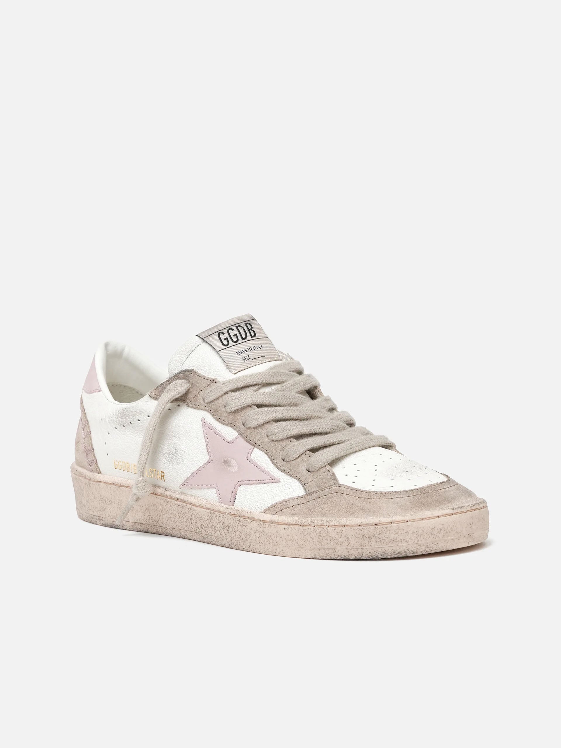 GOLDEN GOOSE - Ball Star Sneakers mit Wildleder für Damen