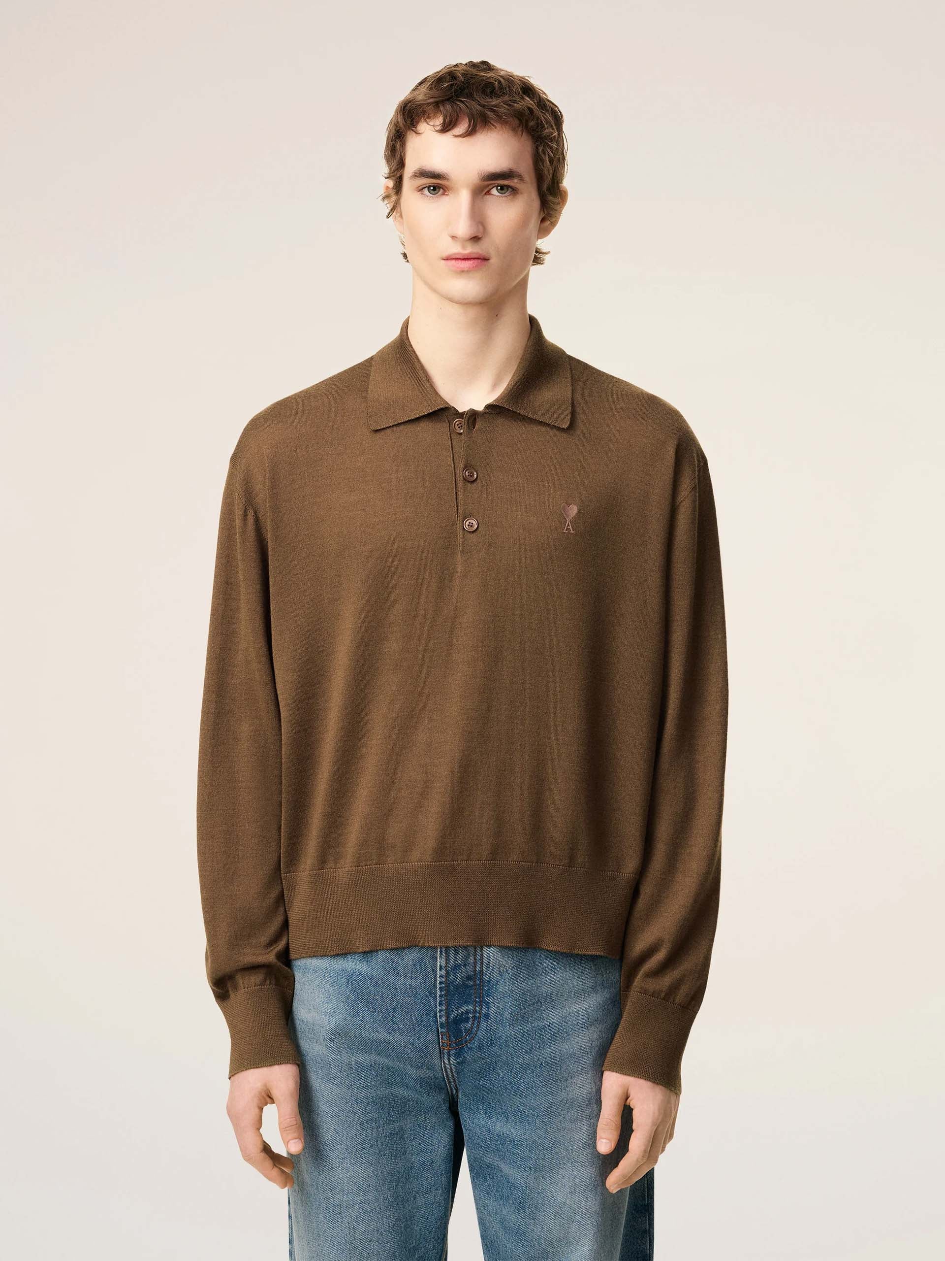 AMI PARIS - Polo-Pullover Ami De Coeur für Herren