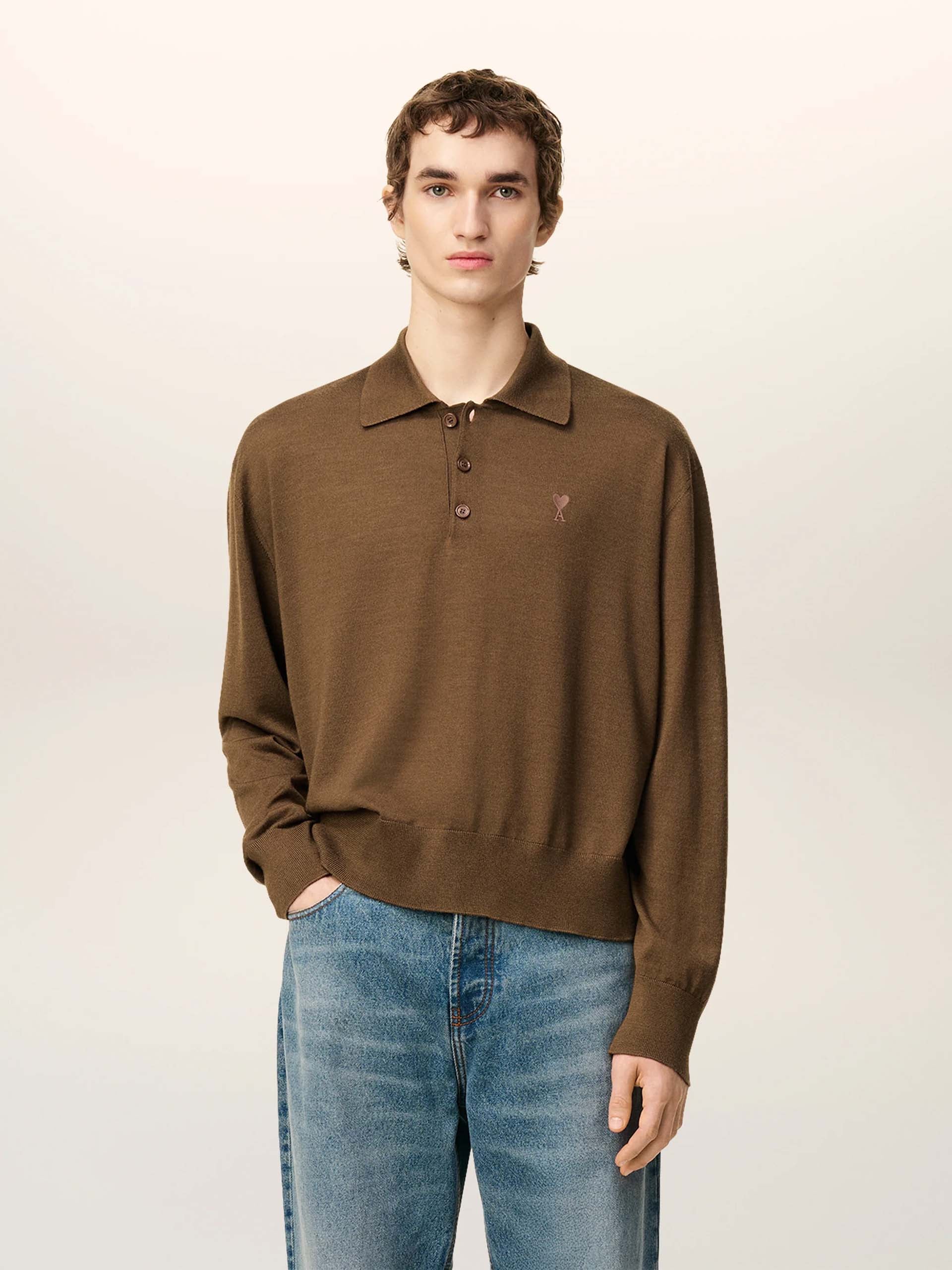 AMI PARIS - Polo-Pullover Ami De Coeur für Herren