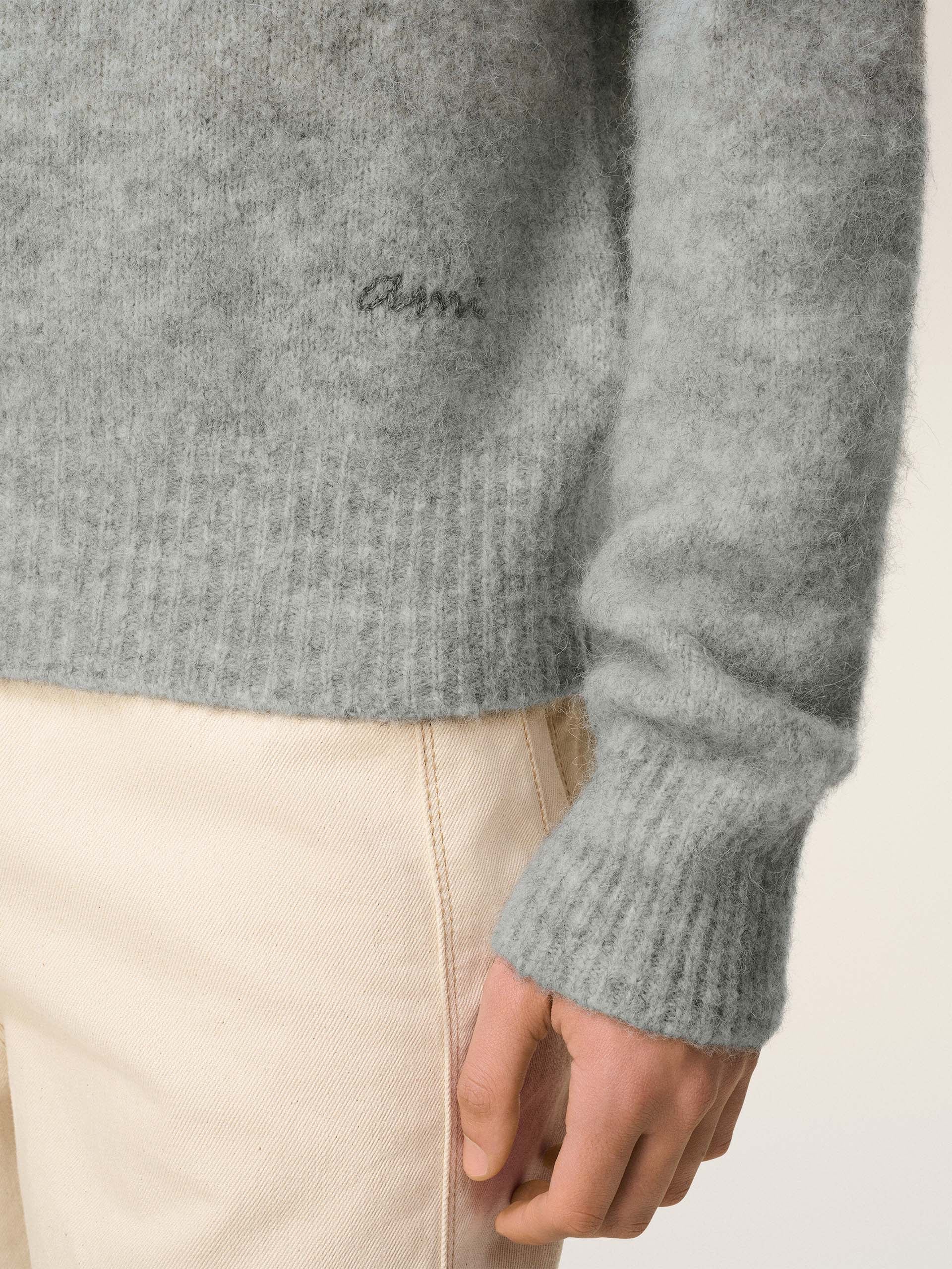 AMI PARIS - Polo-Pullover aus Alpakawolle für Herren