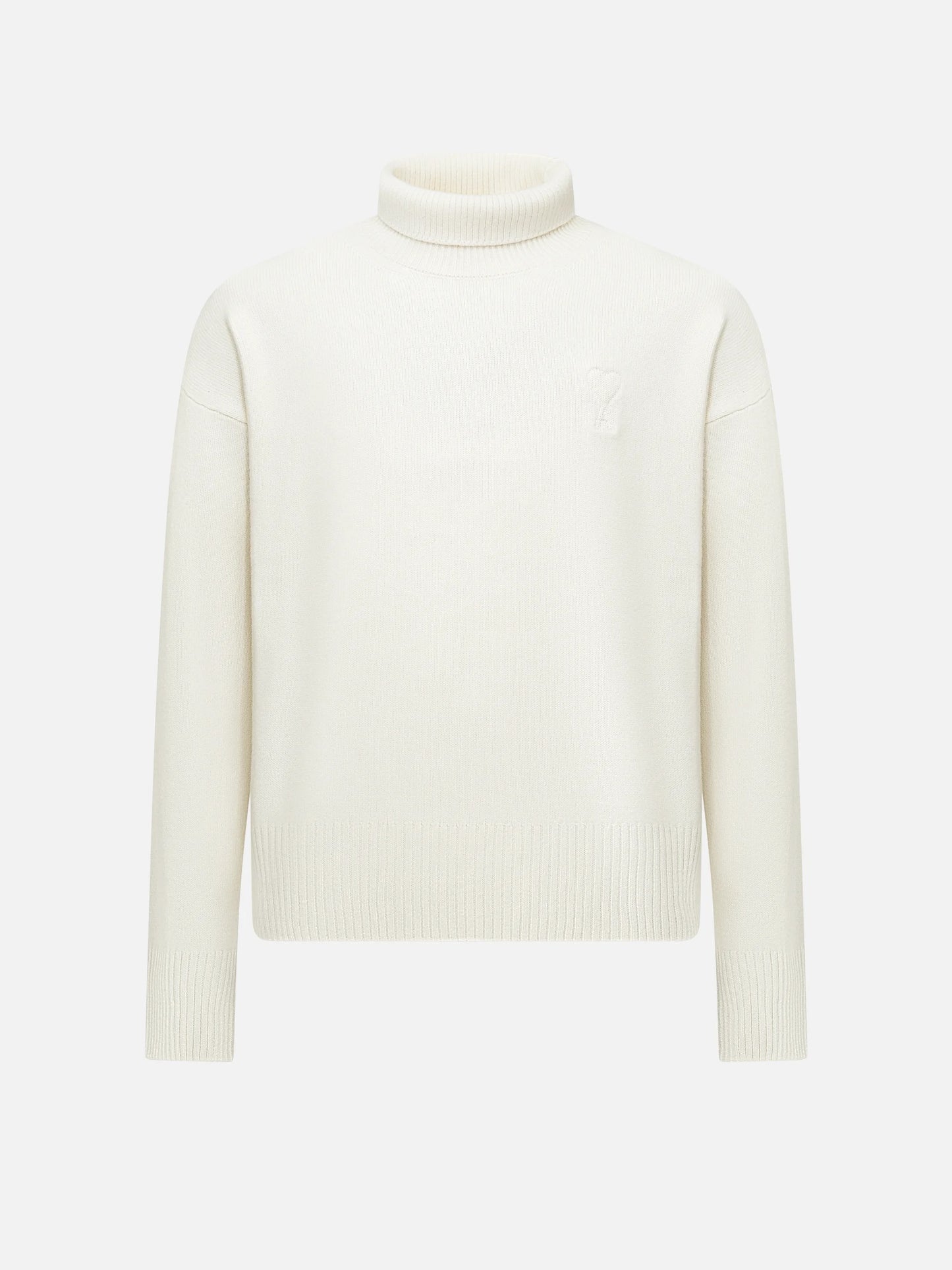 AMI PARIS - Rollkragenpullover Ami De Coeur mit Logo