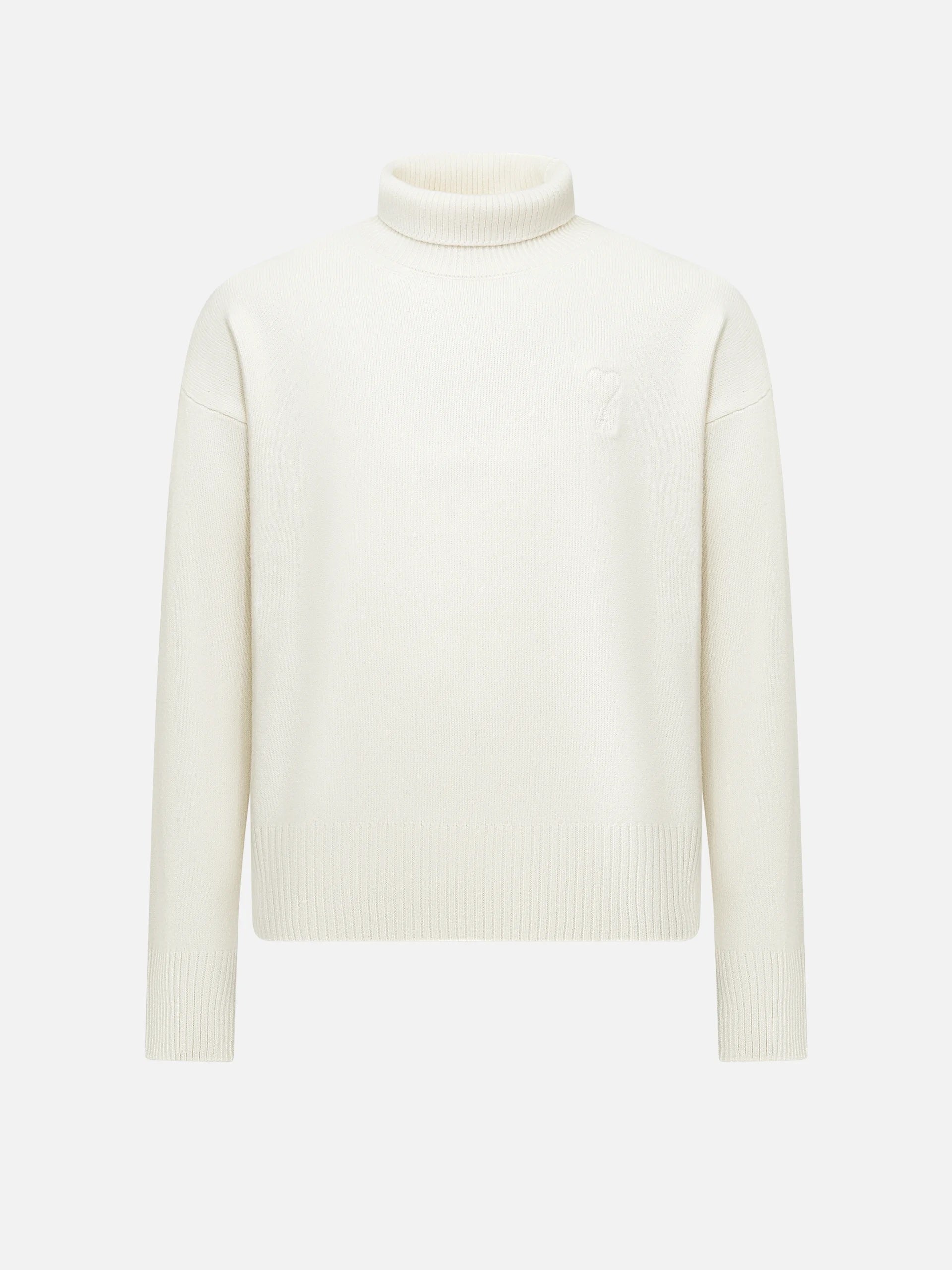 AMI PARIS - Rollkragenpullover Ami De Coeur mit Logo