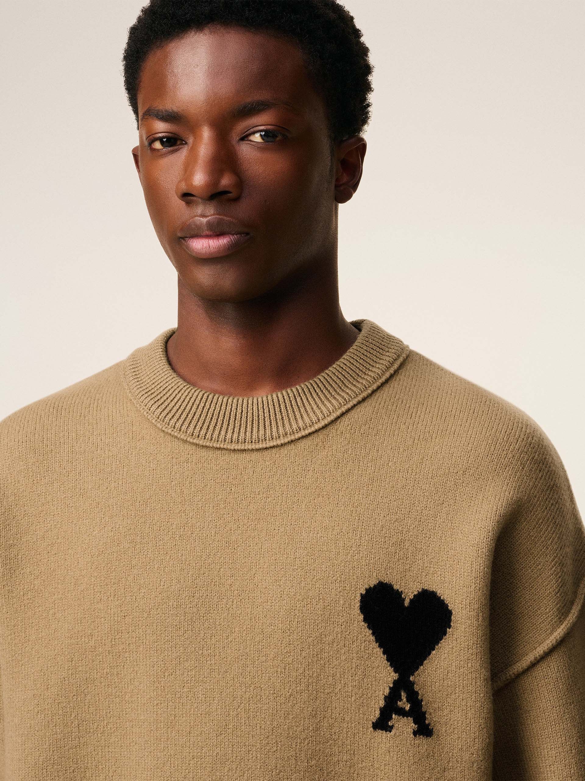 AMI PARIS - Pullover Ami De Coeur aus Wolle