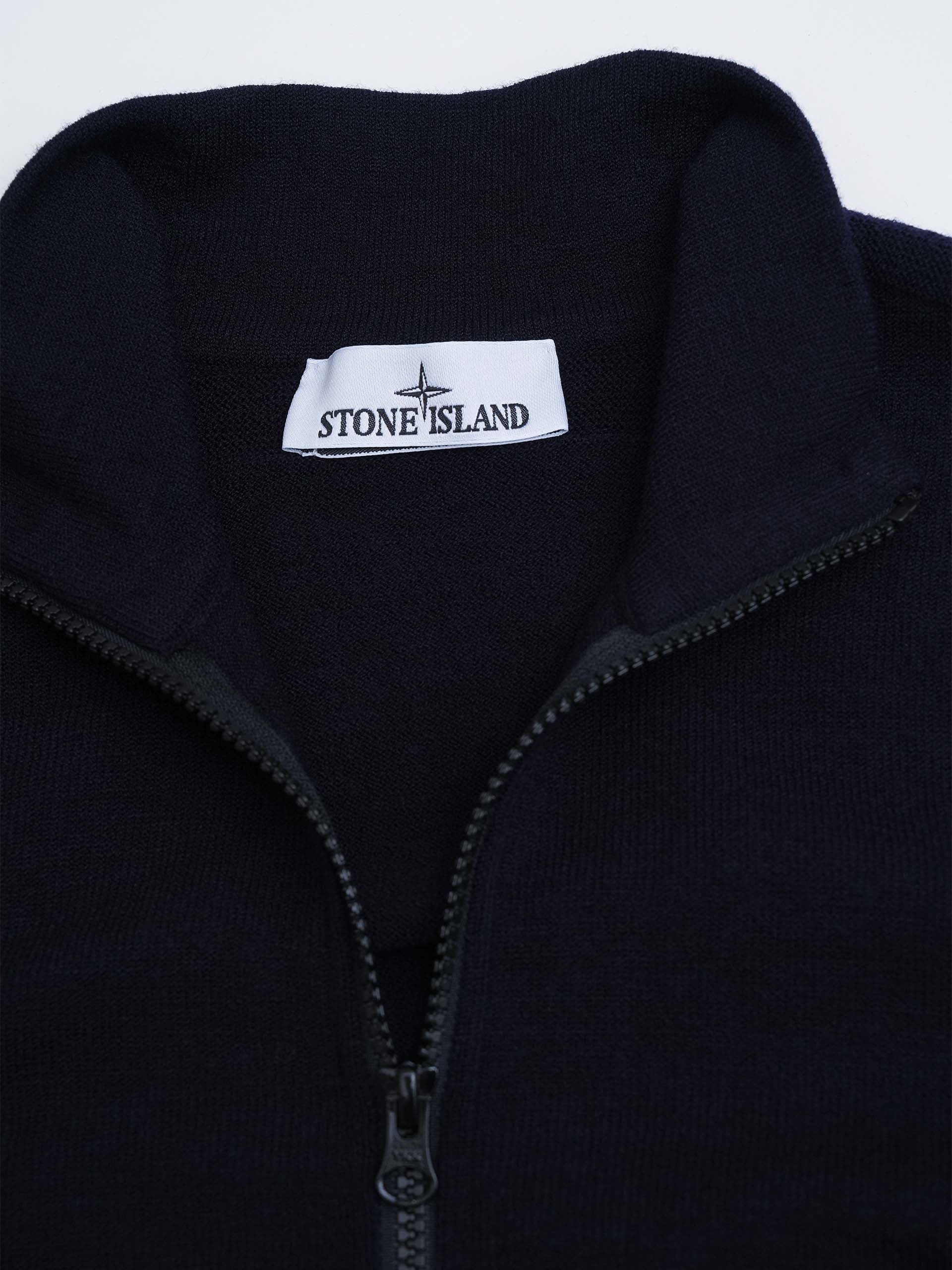 STONE ISLAND - Strickjacke mit Kompass-Patch für Herren
