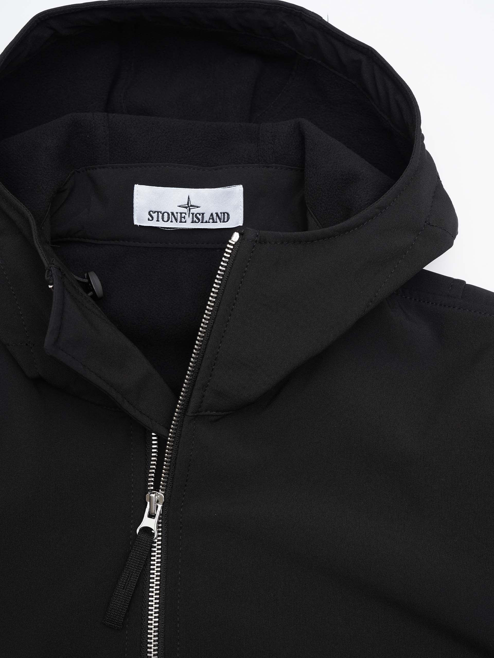 STONE ISLAND - Softshell-Jacke mit Kapuze für Herren