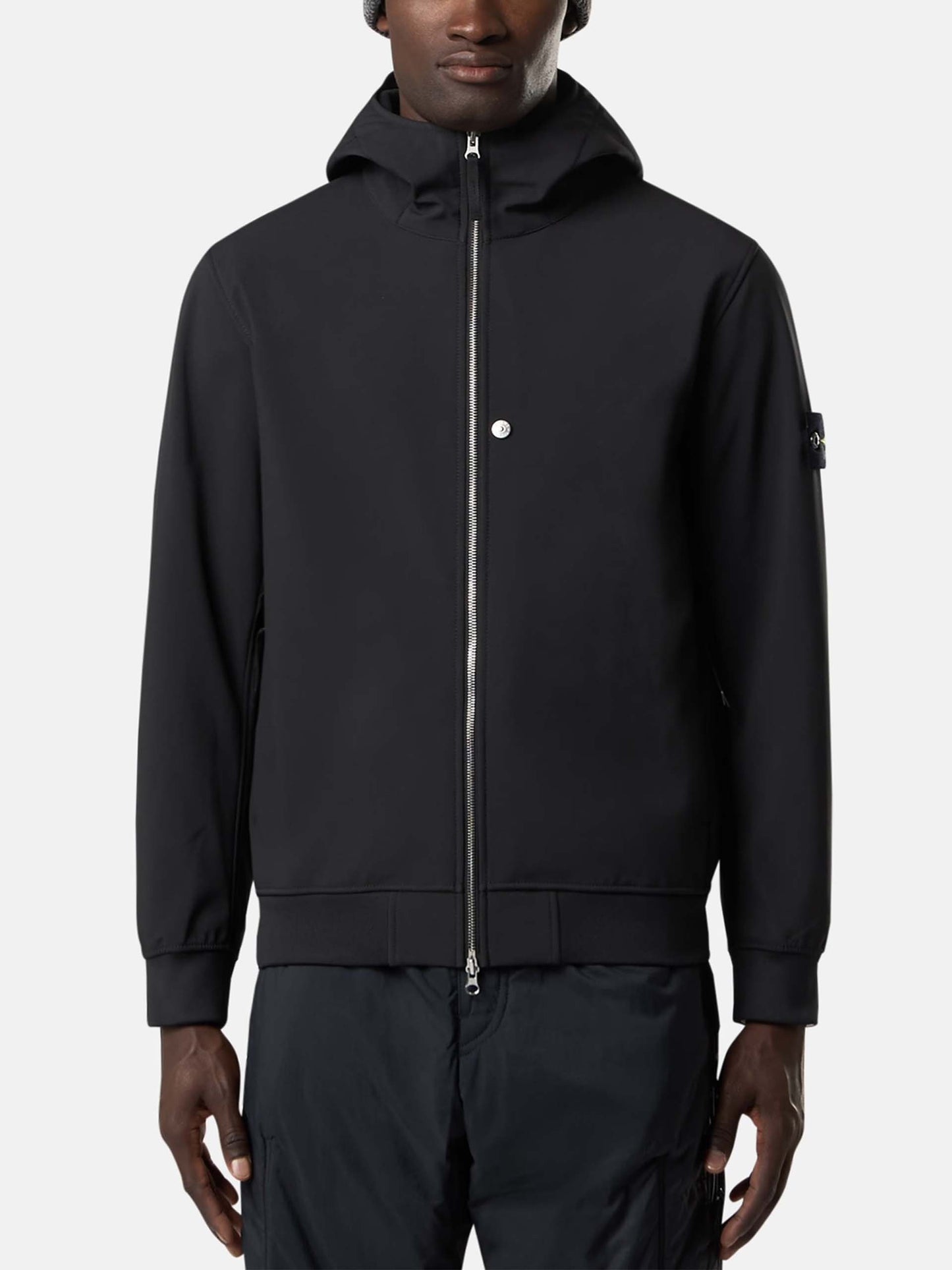 STONE ISLAND - Softshell-Jacke mit Kapuze für Herren