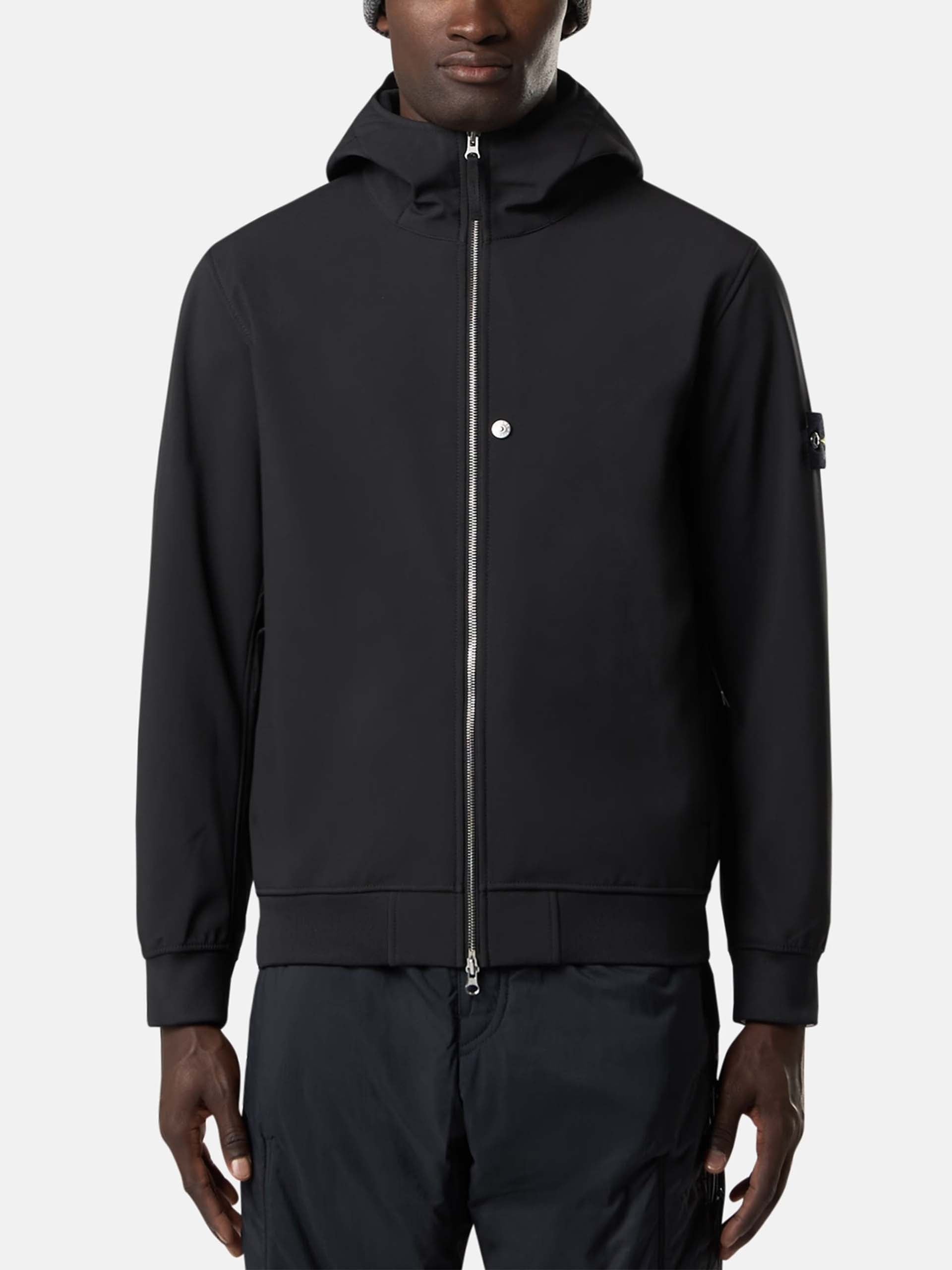 STONE ISLAND - Softshell-Jacke mit Kapuze für Herren