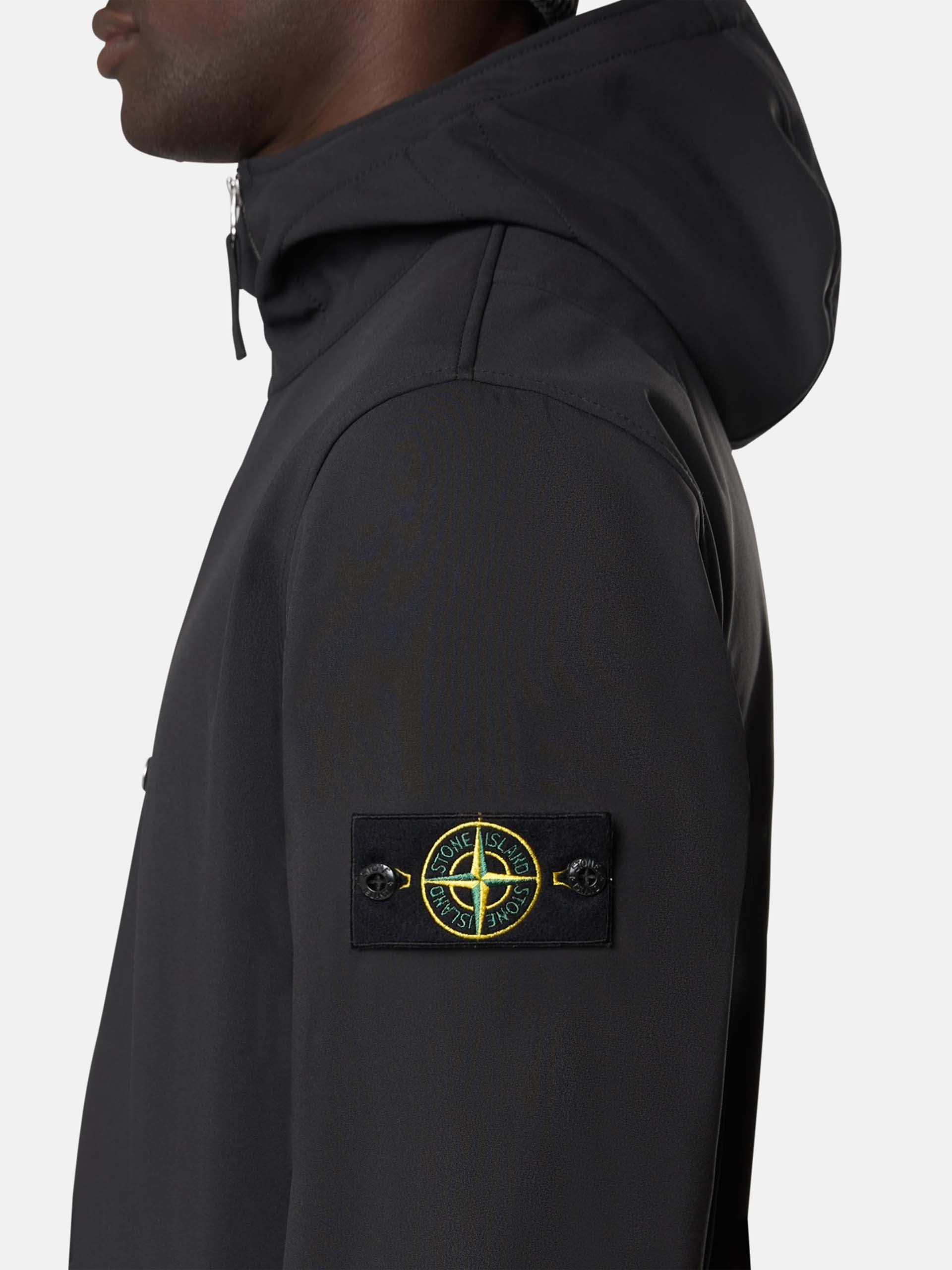 STONE ISLAND - Softshell-Jacke mit Kapuze für Herren