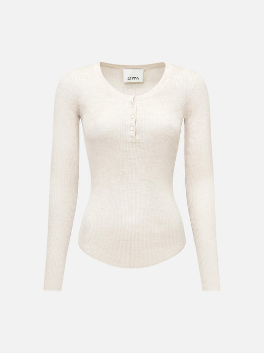 ISABEL MARANT - Idite Pullover aus Kaschmir-Mix für Damen in Hellbeige - Light beige