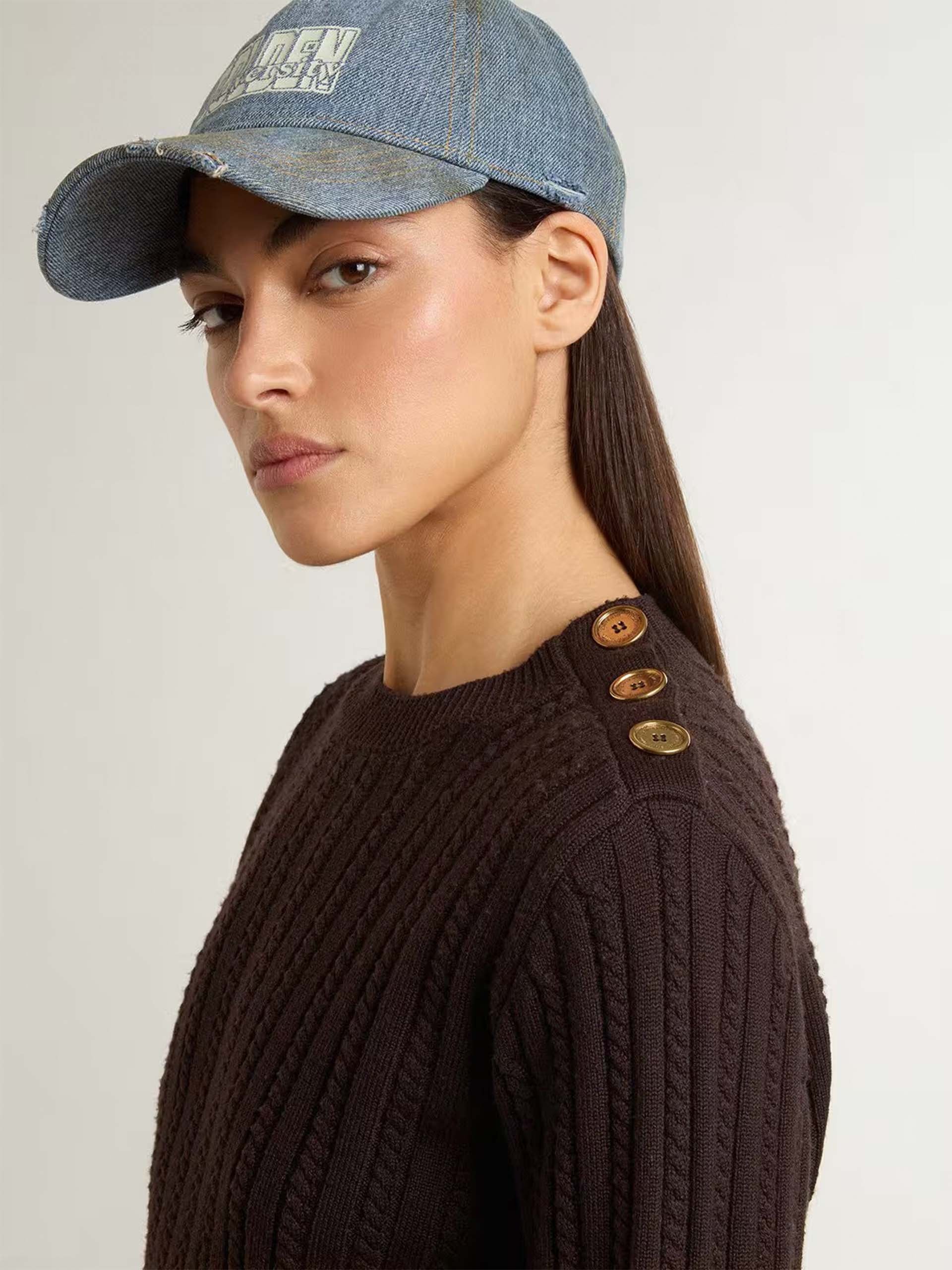 GOLDEN GOOSE - Pullover Ofra mit Knöpfen für Damen