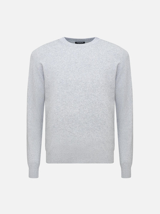 DONDUP - Pullover aus Kaschmir und Seide für Herren in Hellgrau - Light grey