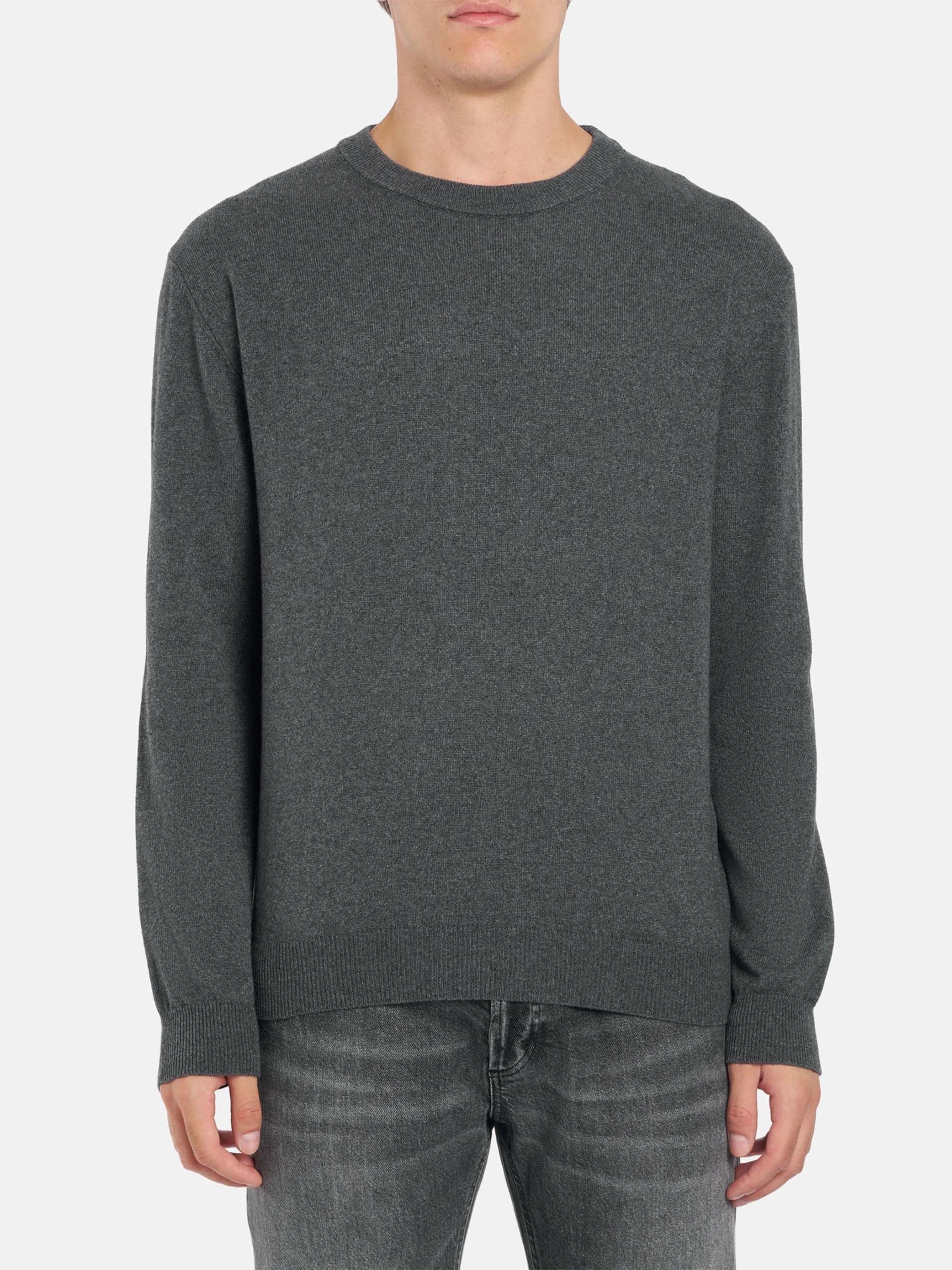 DONDUP - Pullover aus Kaschmir und Seide für Herren in Anthrazitgrau - Anthracite grey