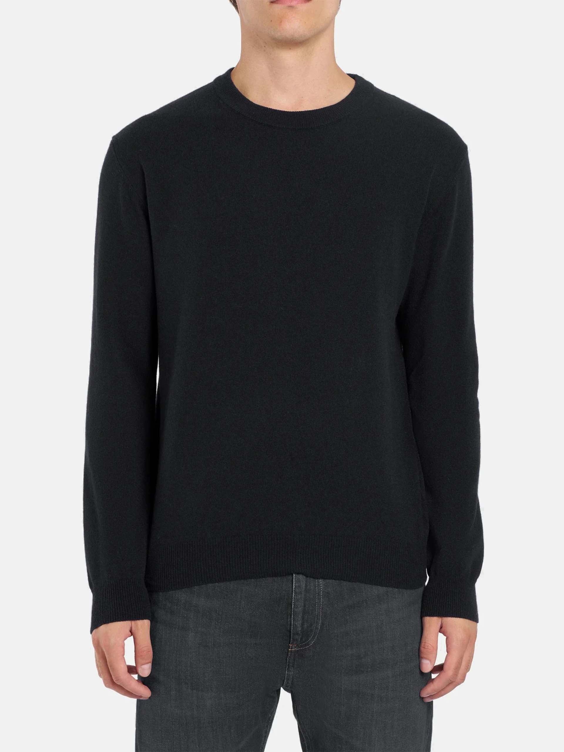 DONDUP - Pullover aus Kaschmir und Seide für Herren in Schwarz - Black