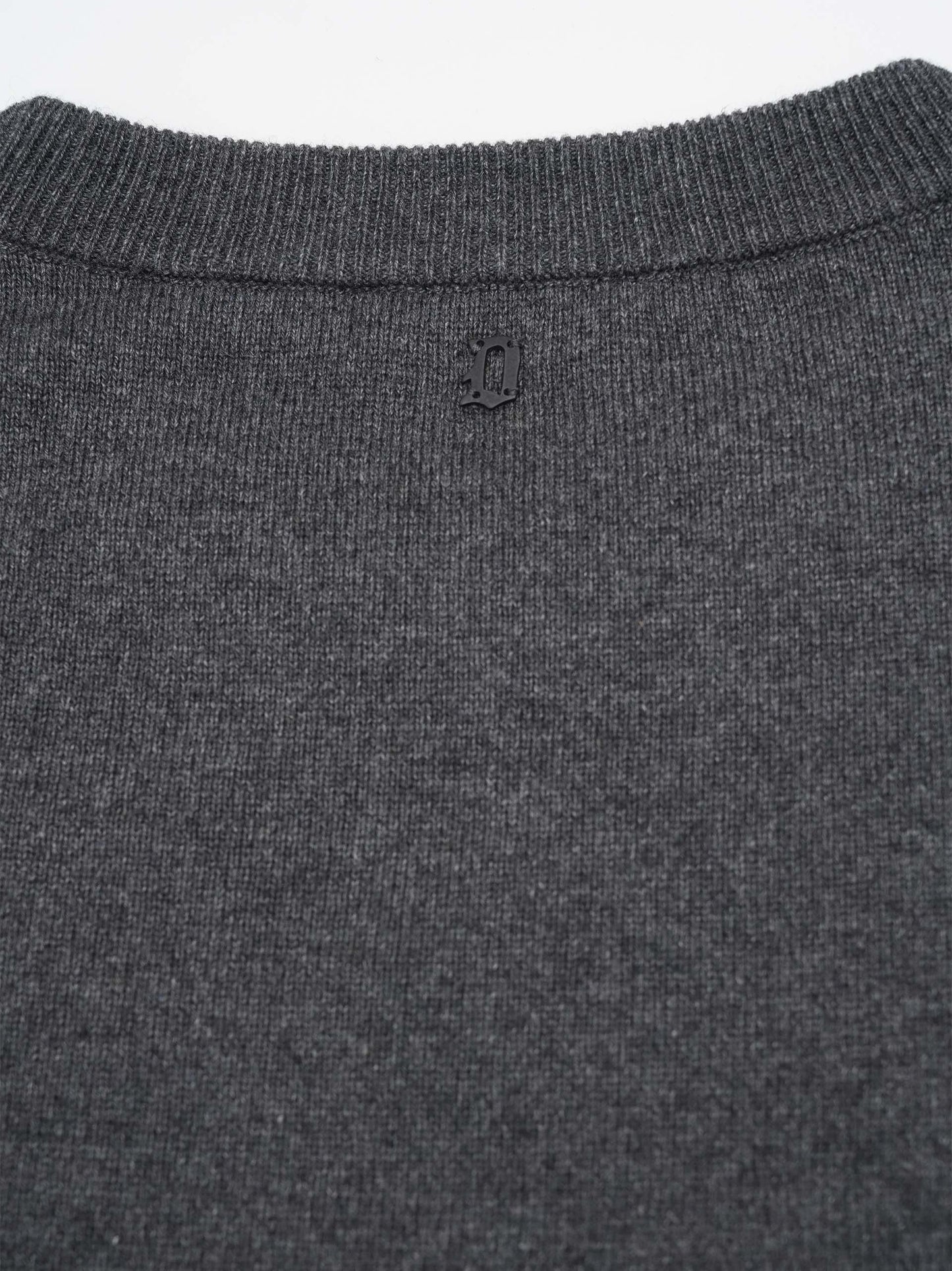 DONDUP - Pullover aus Kaschmir und Seide für Herren in Anthrazitgrau - Anthracite grey