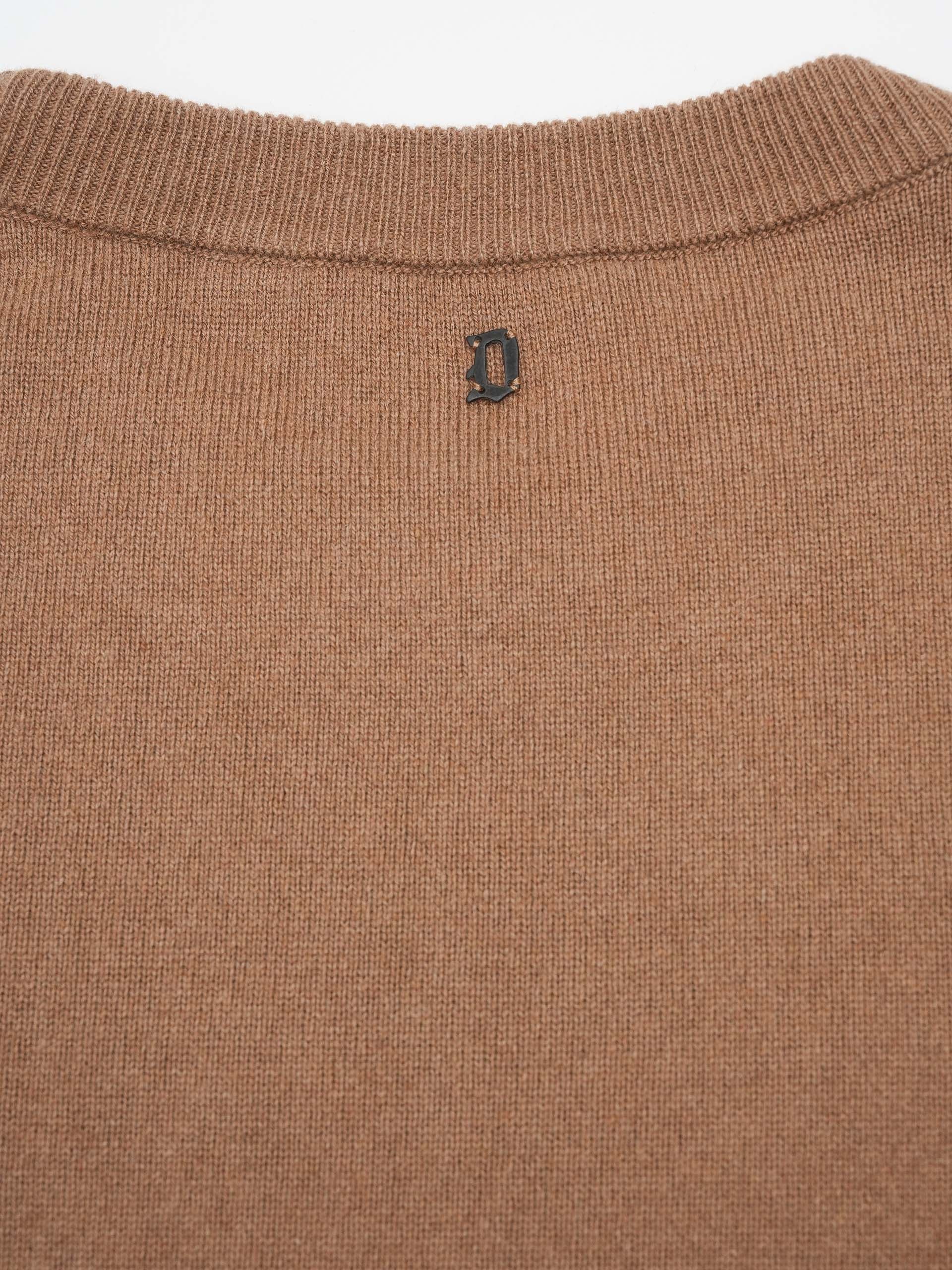 DONDUP - Pullover aus Kaschmir und Seide für Herren in Camel