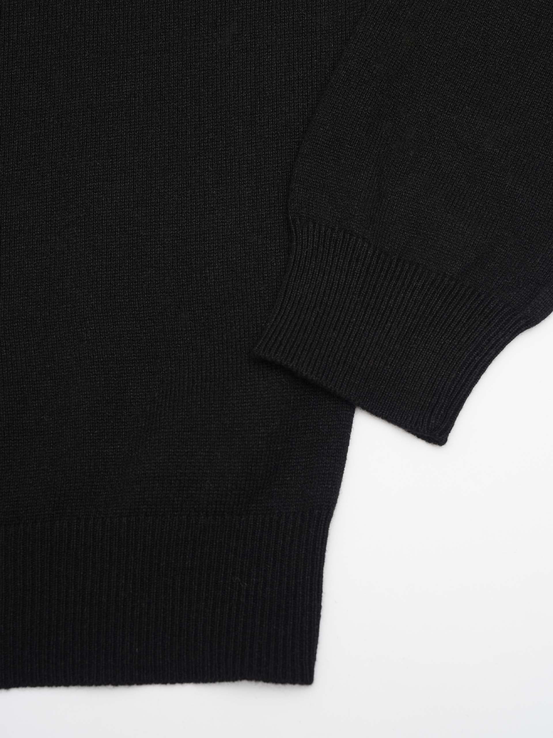 DONDUP - Pullover aus Kaschmir und Seide für Herren in Schwarz - Black