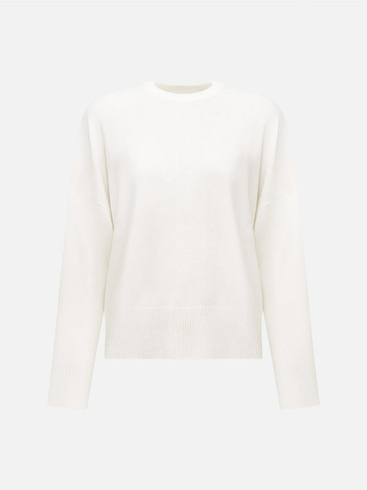 LOULOU DE SAISON - Anaa Pullover aus Kaschmir für Damen in Cremeweiß - Cream white