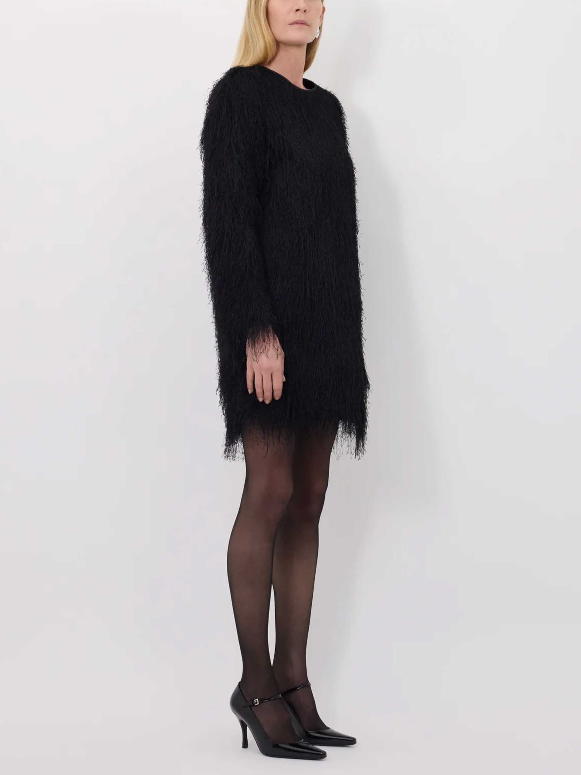 LOULOU DE SAISON - Tina Minikleid mit Fransen für Damen