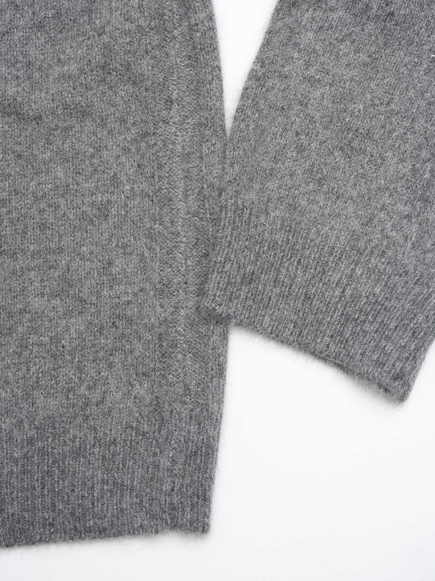 LOULOU DE SAISON - Tristan Pullover aus Yakwolle für Damen in Anthrazitgrau - Anthracite grey
