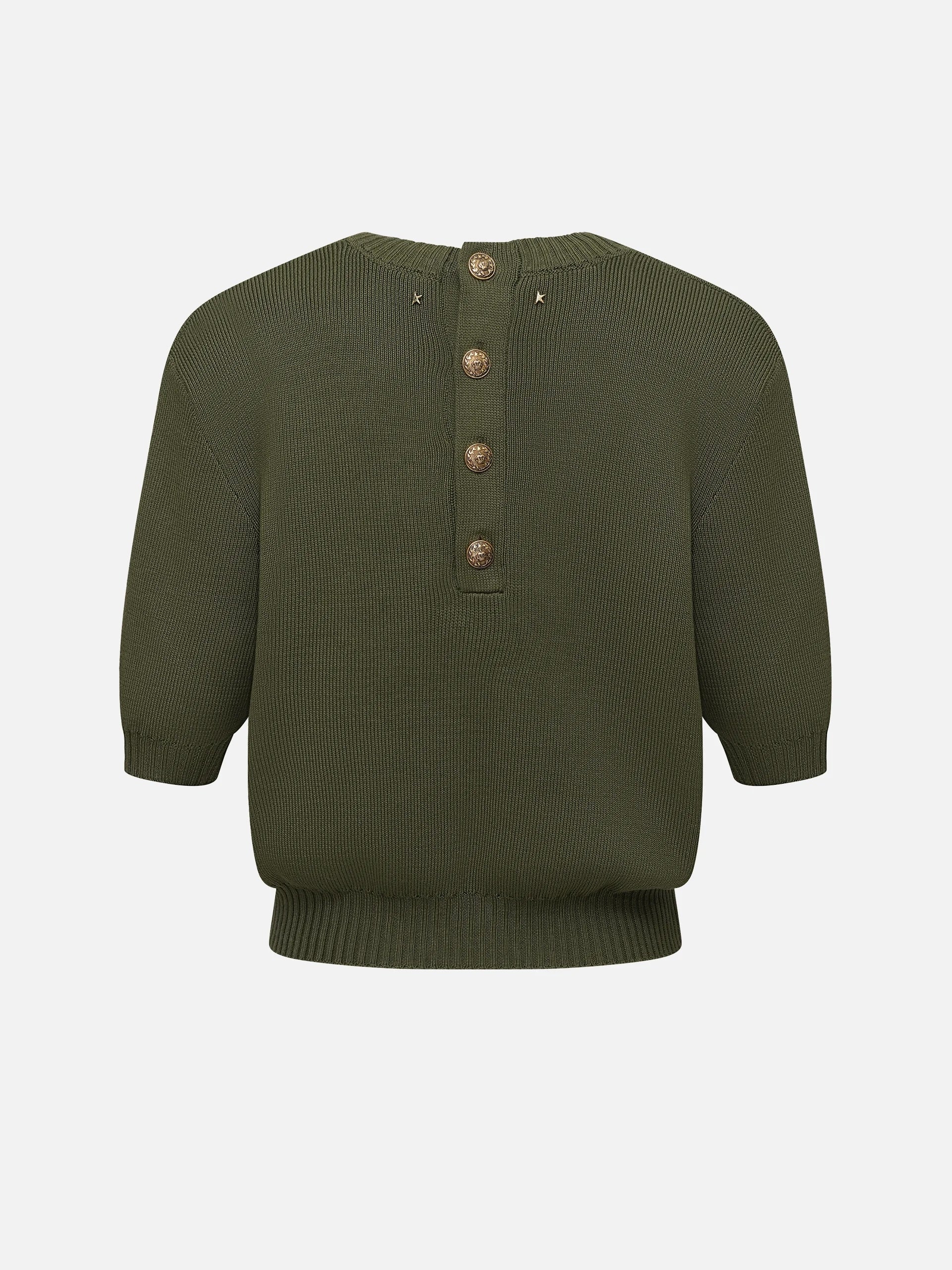 GOLDEN GOOSE - Kurzarm-Pullover Ottavia für Damen