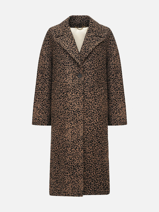GOLDEN GOOSE - Mantel mit Leoparden-Muster für Damen