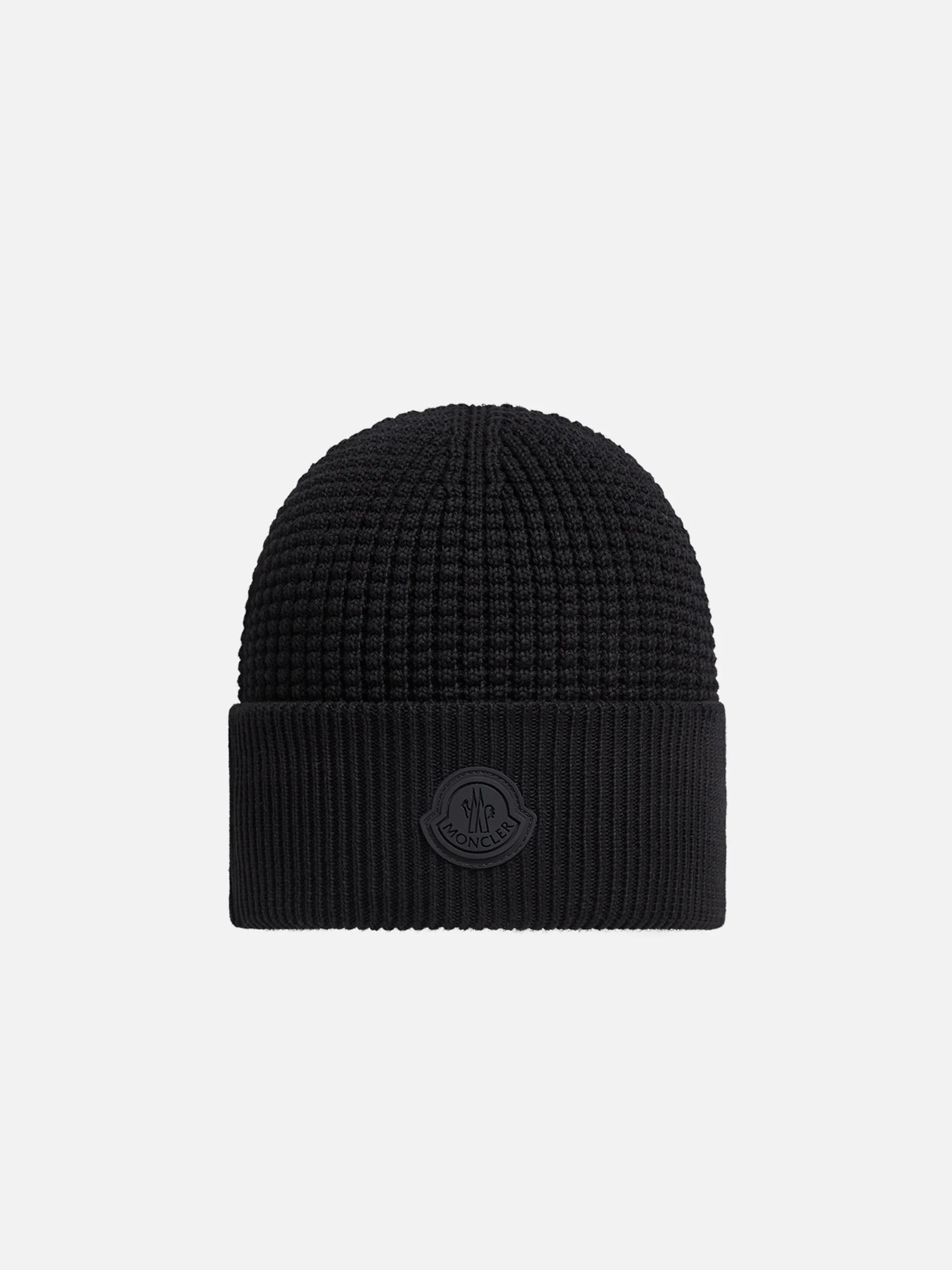 MONCLER - Mütze aus Baumwolle mit Logo