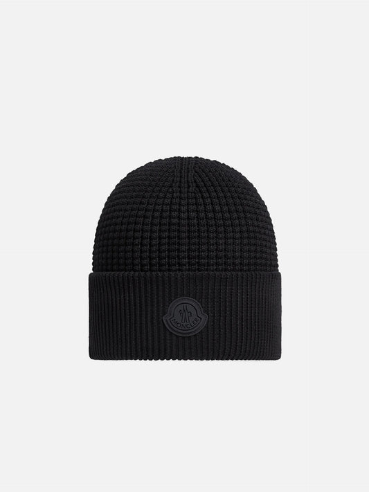 MONCLER - Mütze aus Baumwolle mit Logo