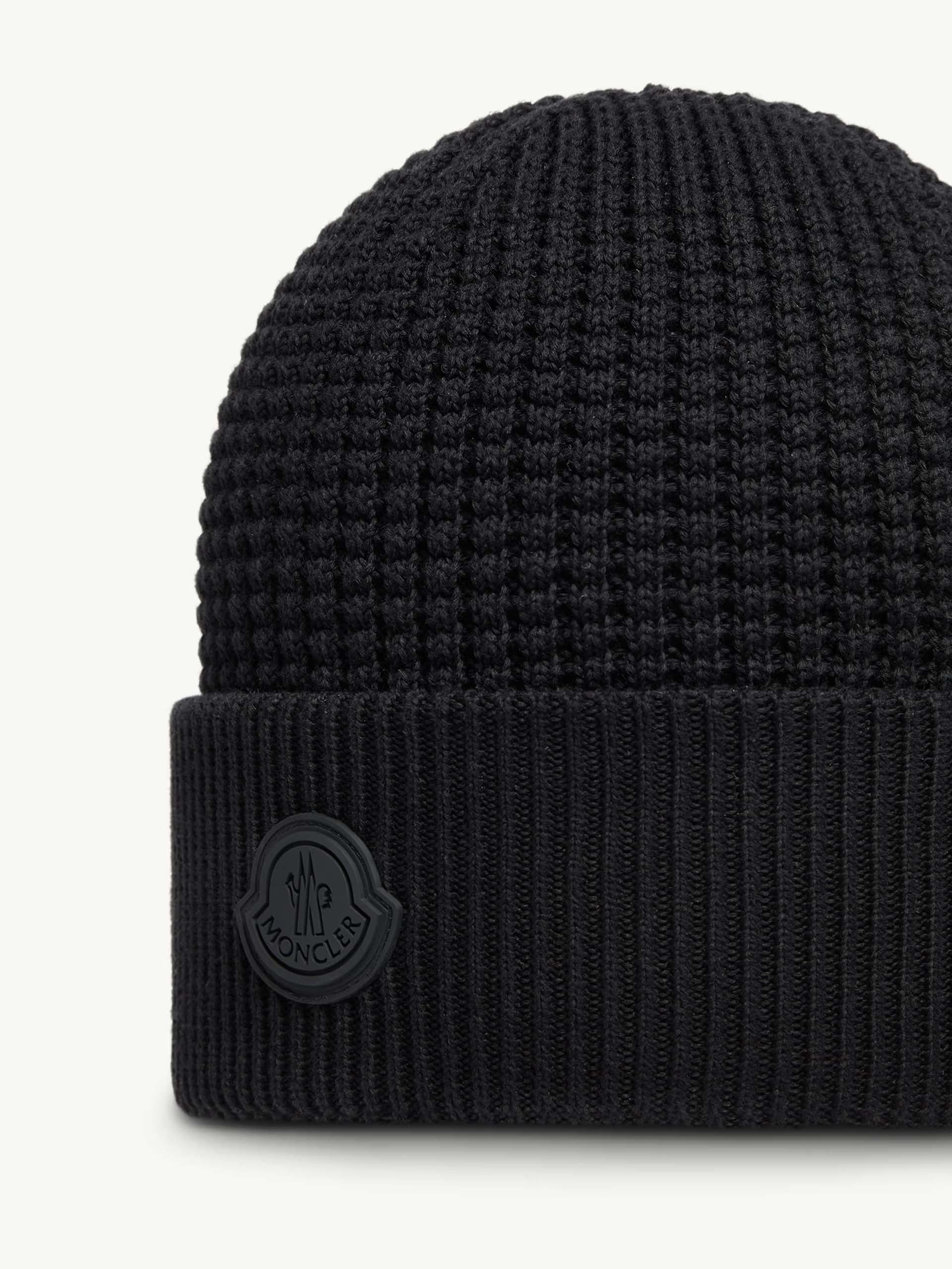 MONCLER - Mütze aus Baumwolle mit Logo