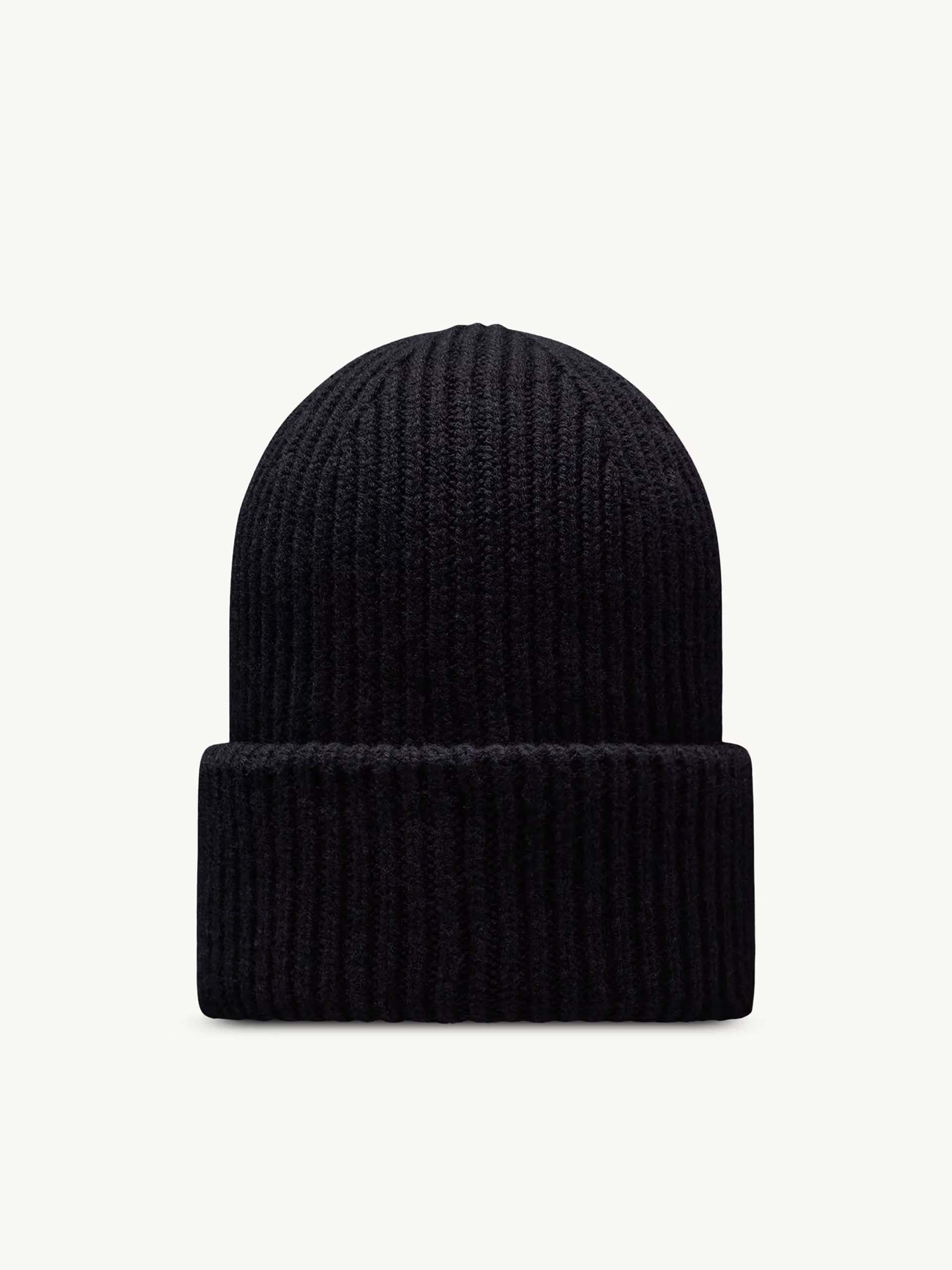 MONCLER - Mütze aus Wolle und Kaschmir mit Logo