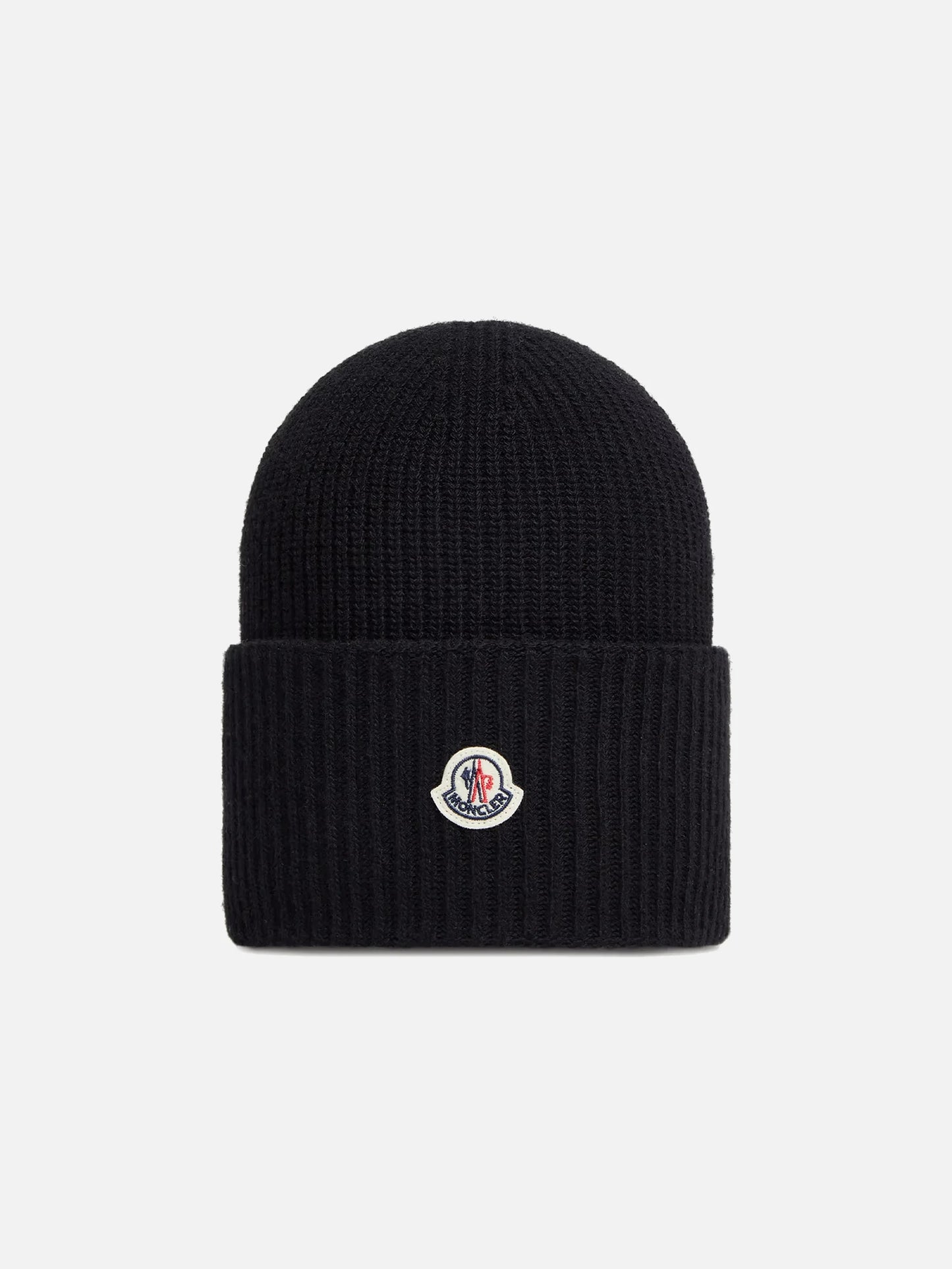 MONCLER - Mütze aus Wolle mit Logo für Damen