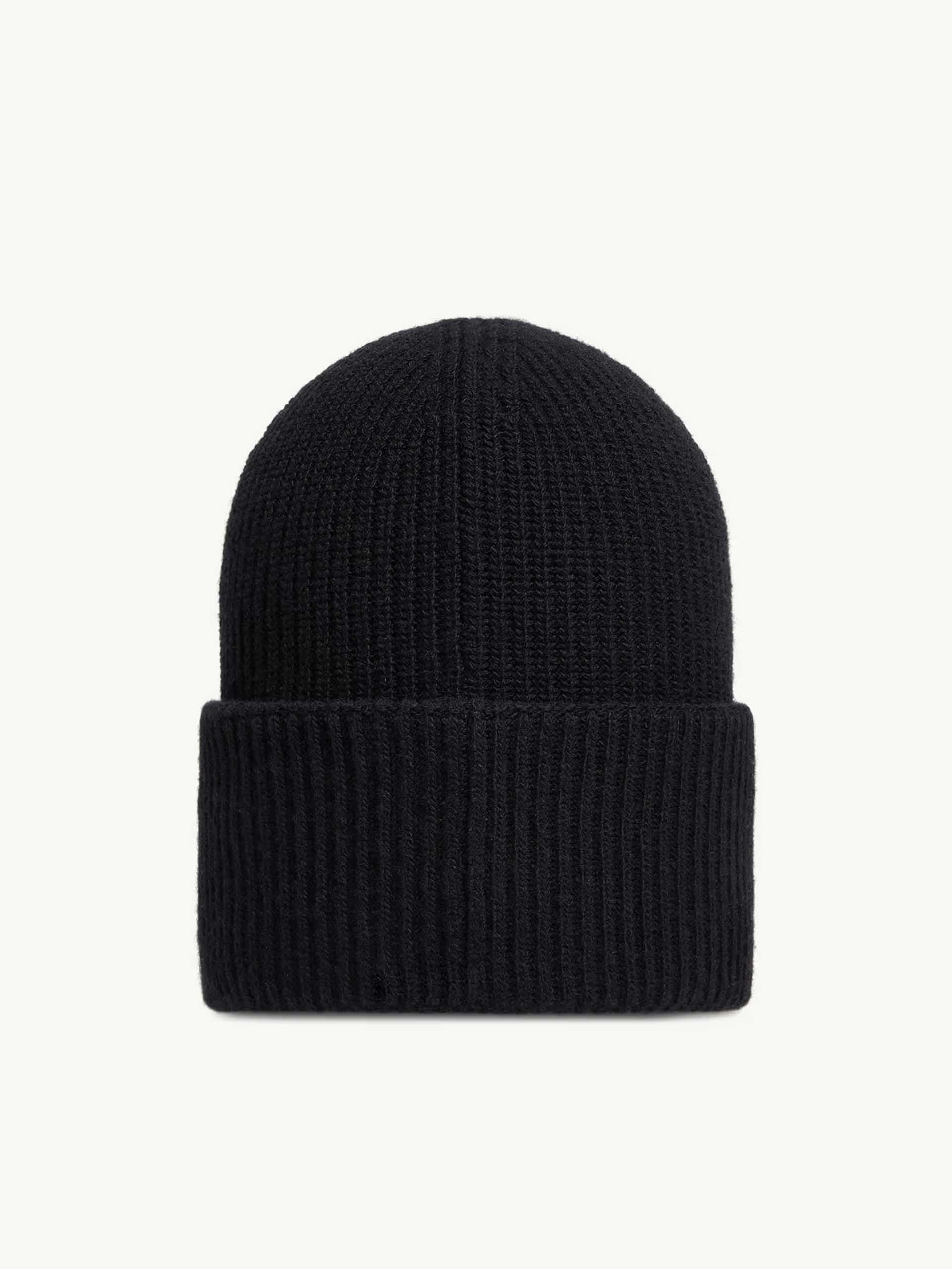 MONCLER - Mütze aus Wolle mit Logo für Damen