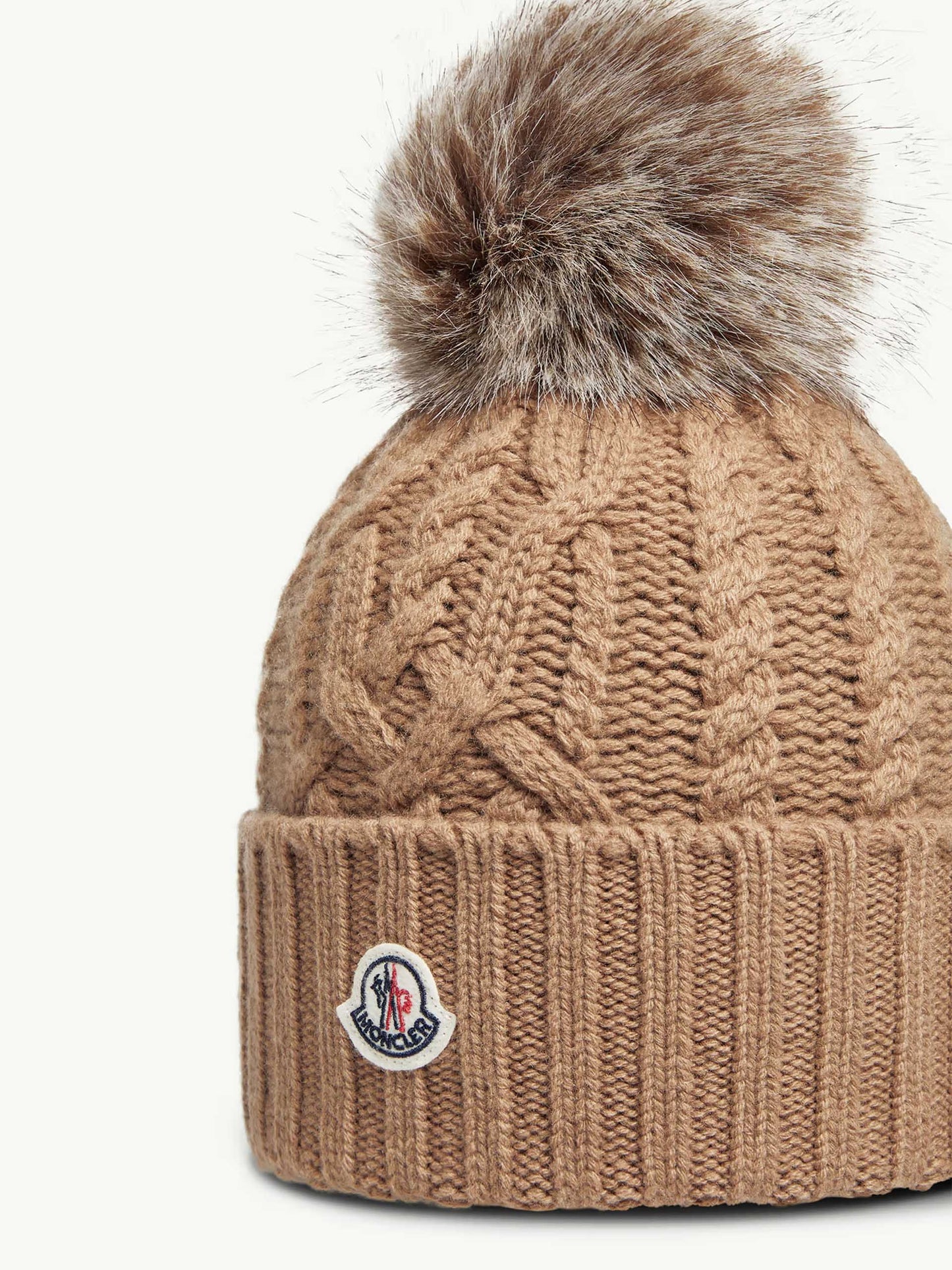 MONCLER - Bommelmütze aus Kaschmir-Mix für Damen