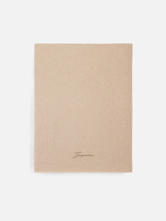 JACQUEMUS - Tailleur Schal aus Wolle und Kaschmir