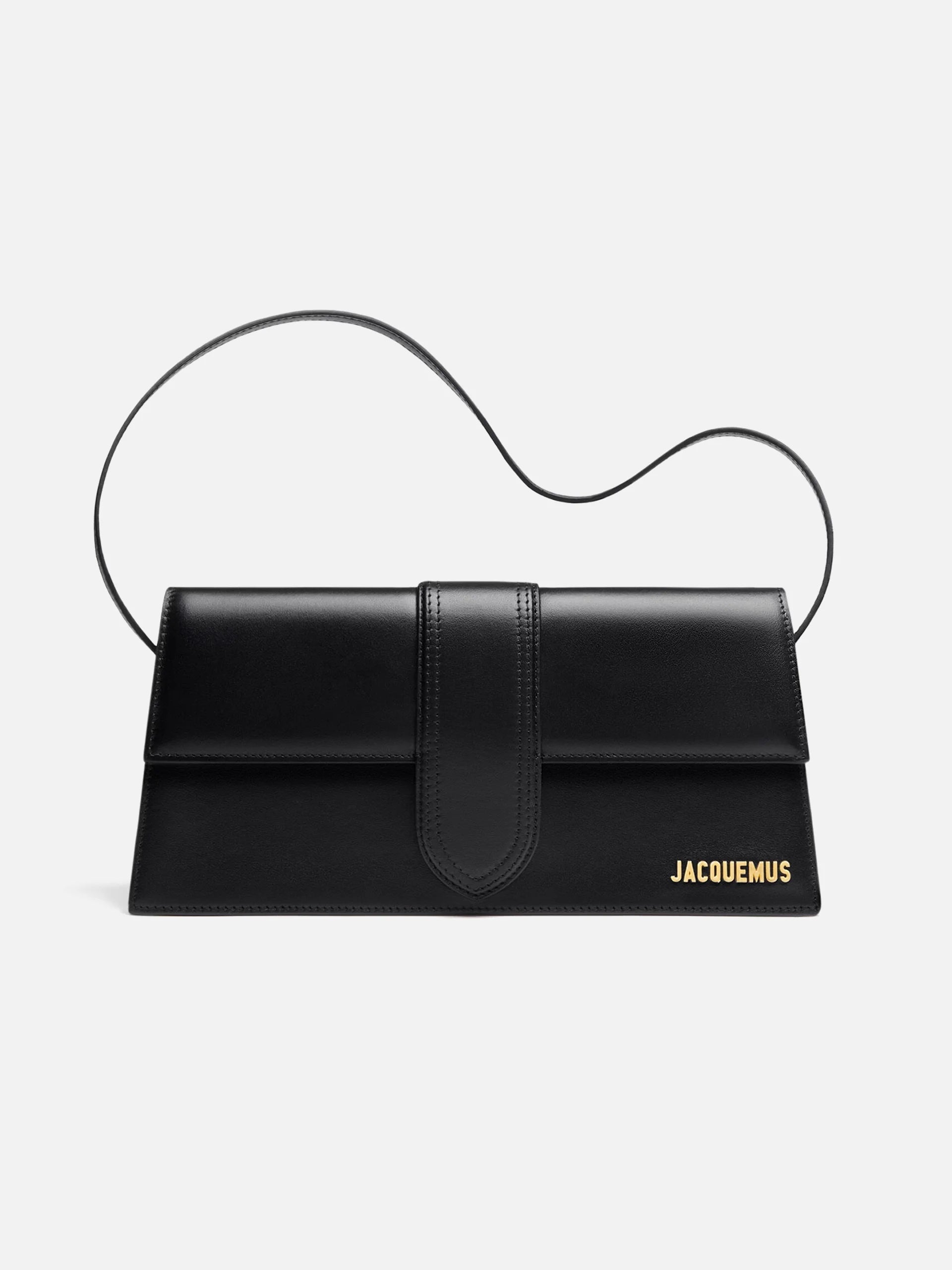 JACQUEMUS - Bambino Long Schultertasche aus Leder