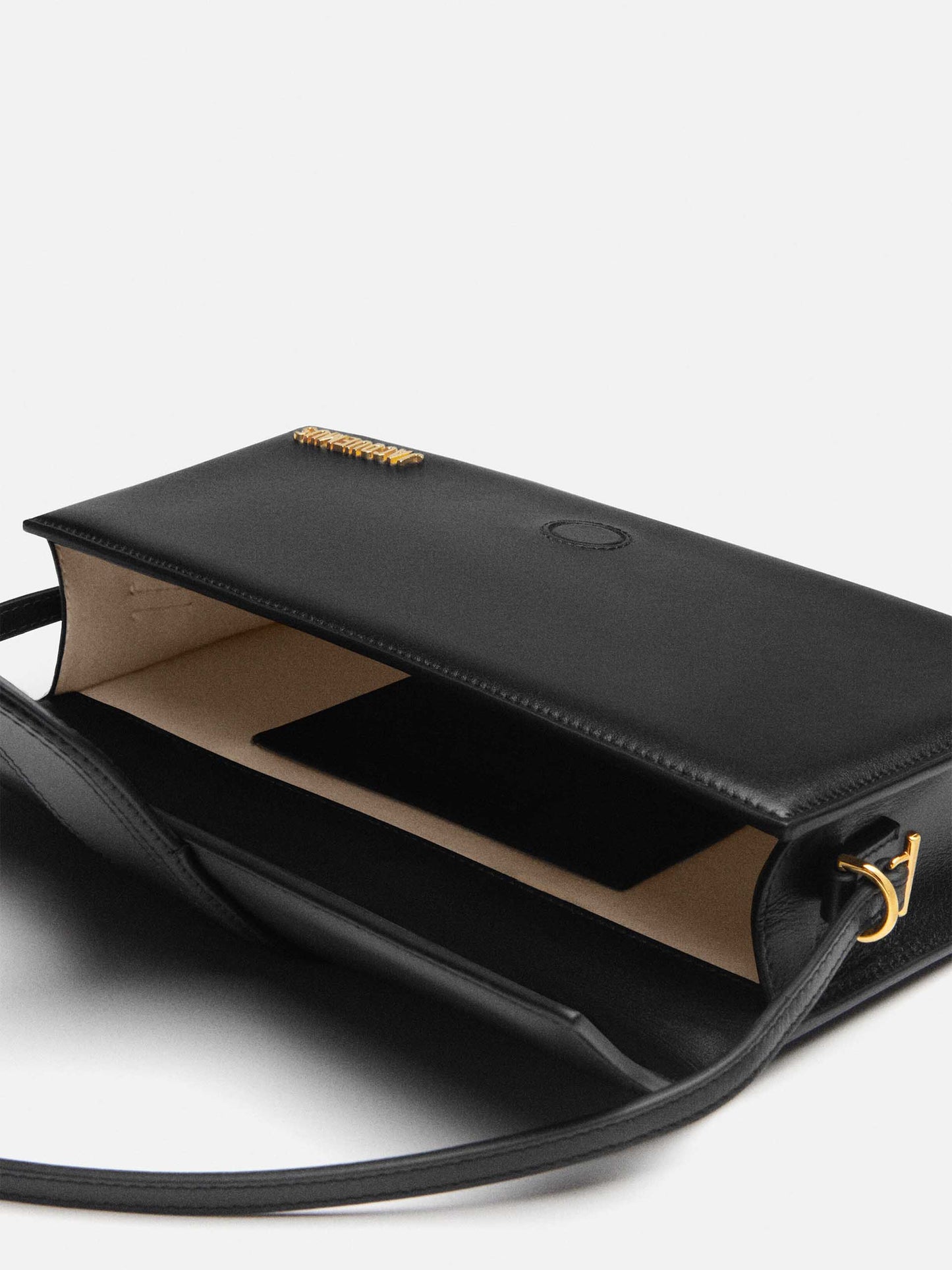 JACQUEMUS - Bambino Long Schultertasche aus Leder