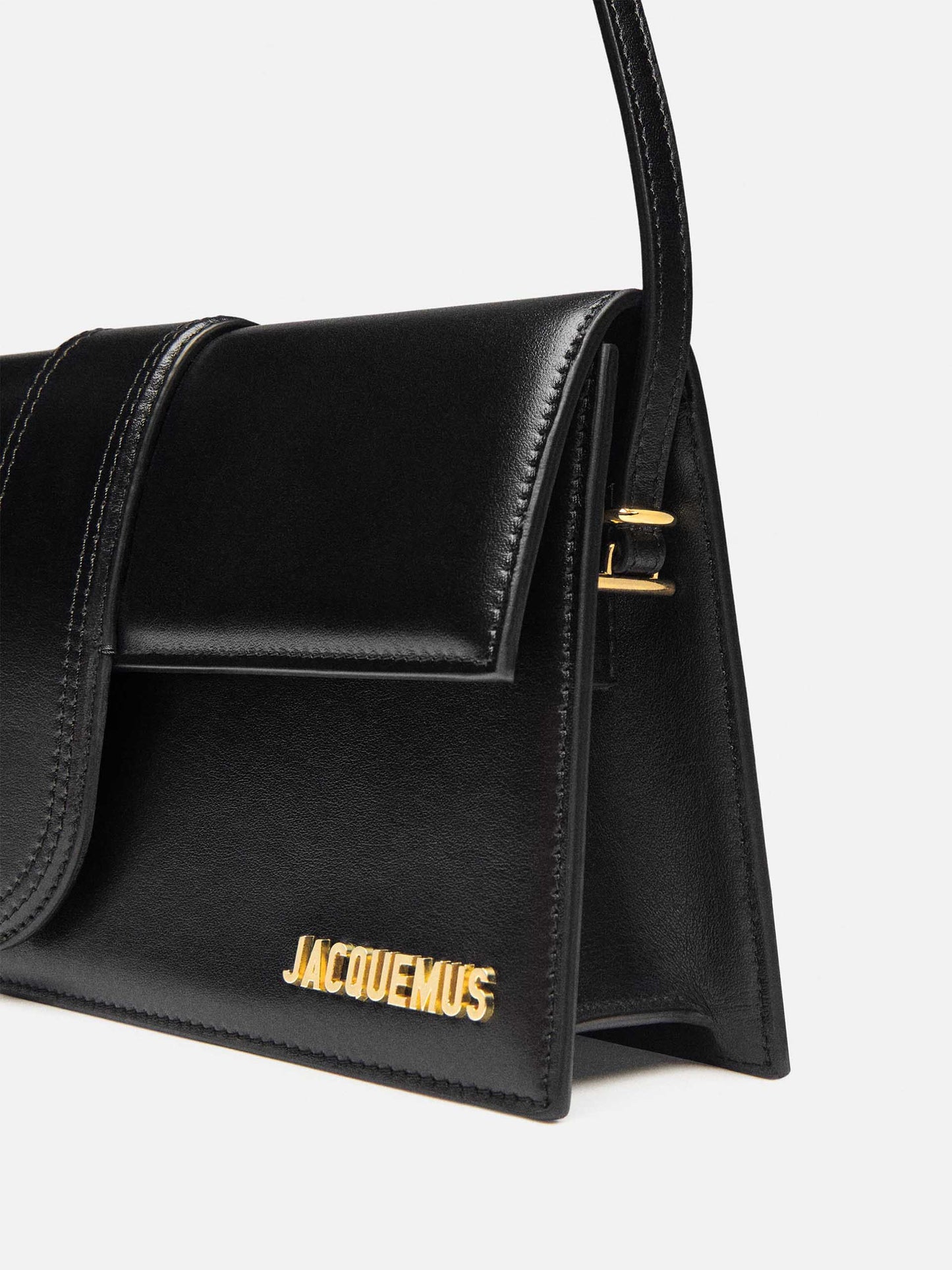 JACQUEMUS - Bambino Long Schultertasche aus Leder