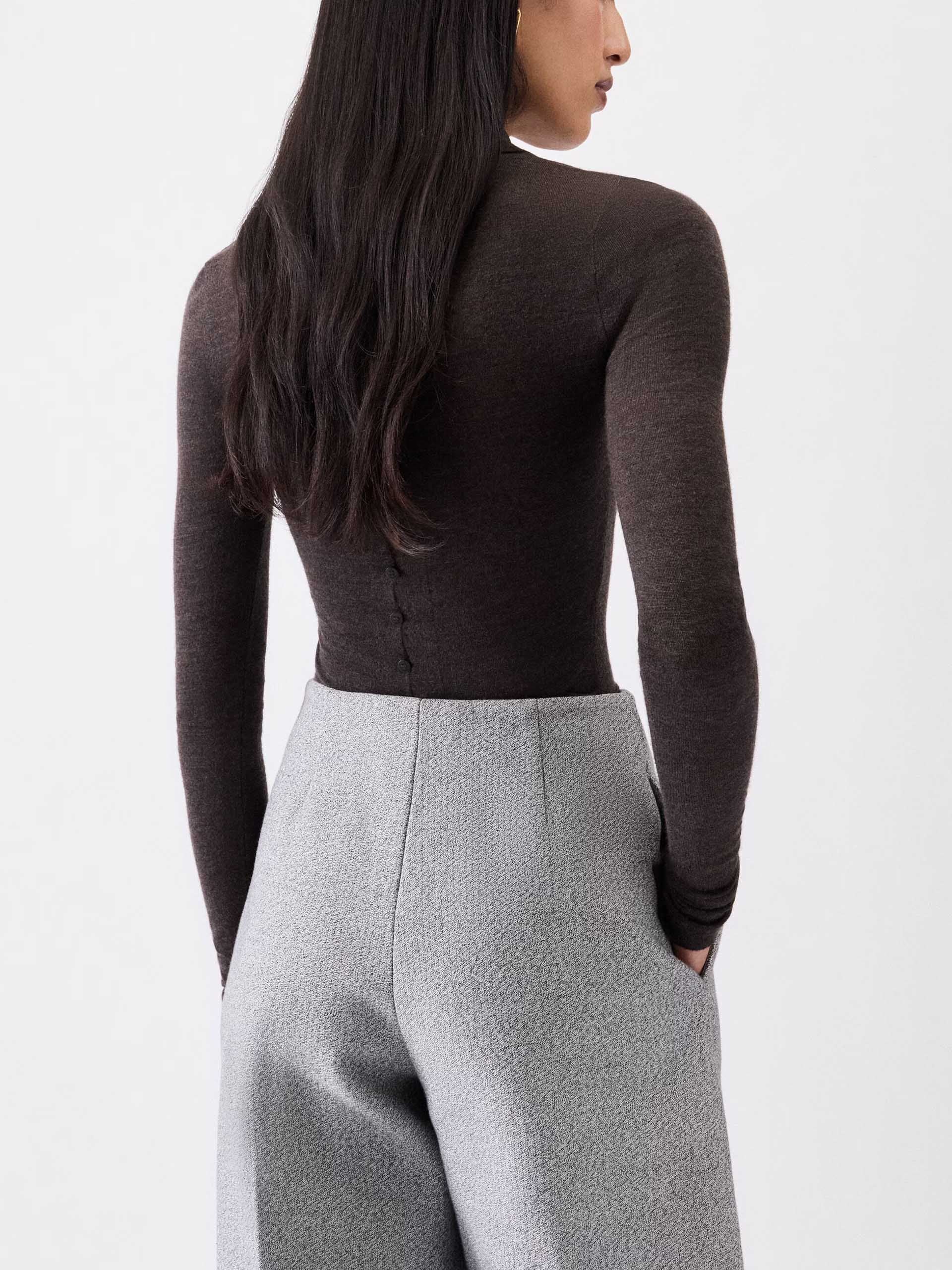 JACQUEMUS - Polo-Pullover Merino für Damen