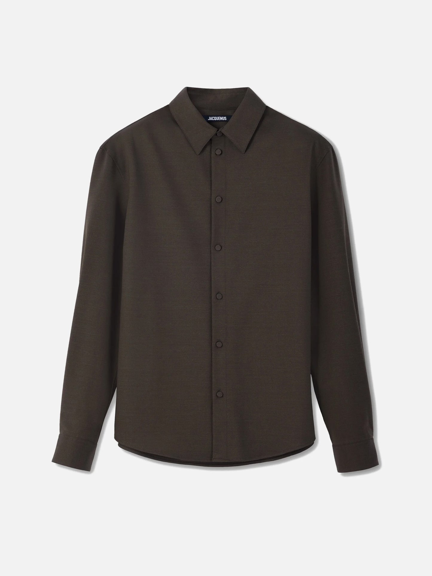 JACQUEMUS - Hemd Mondani aus Stretch-Wolle für Herren