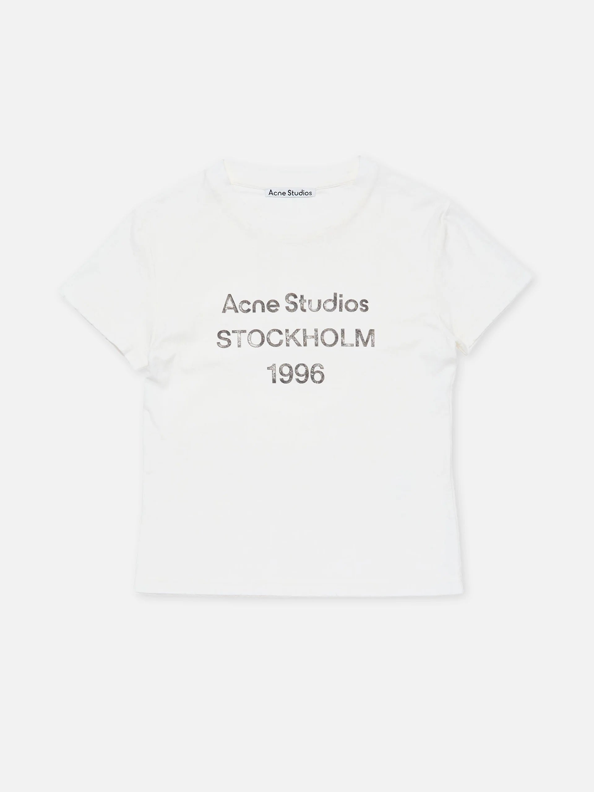 ACNE STUDIOS - T-Shirt mit Logo-Print für Damen