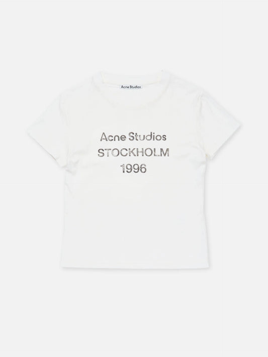 ACNE STUDIOS - T-Shirt mit Logo-Print für Damen