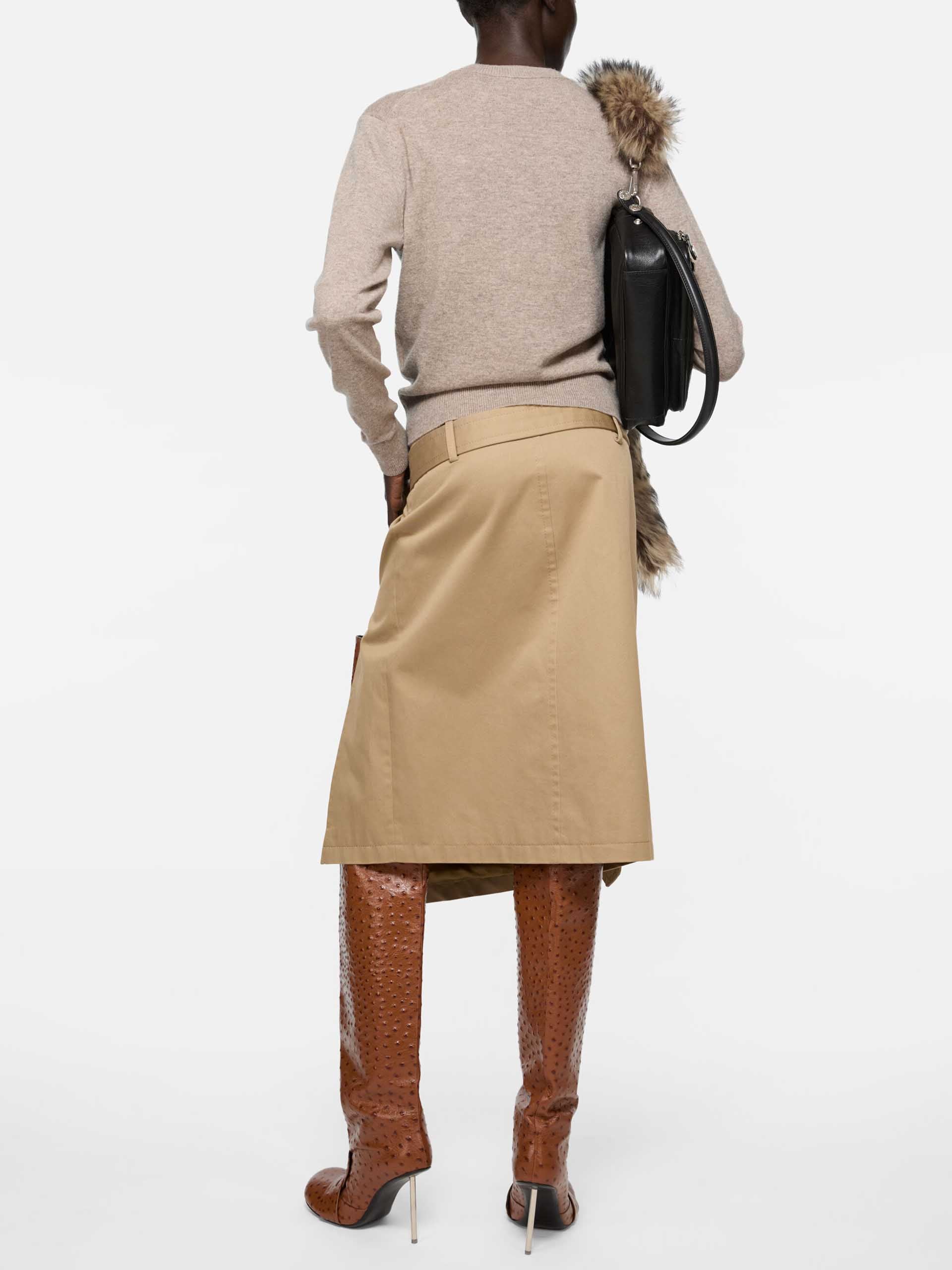 ACNE STUDIOS - Pullover mit Face-Logo aus Wolle