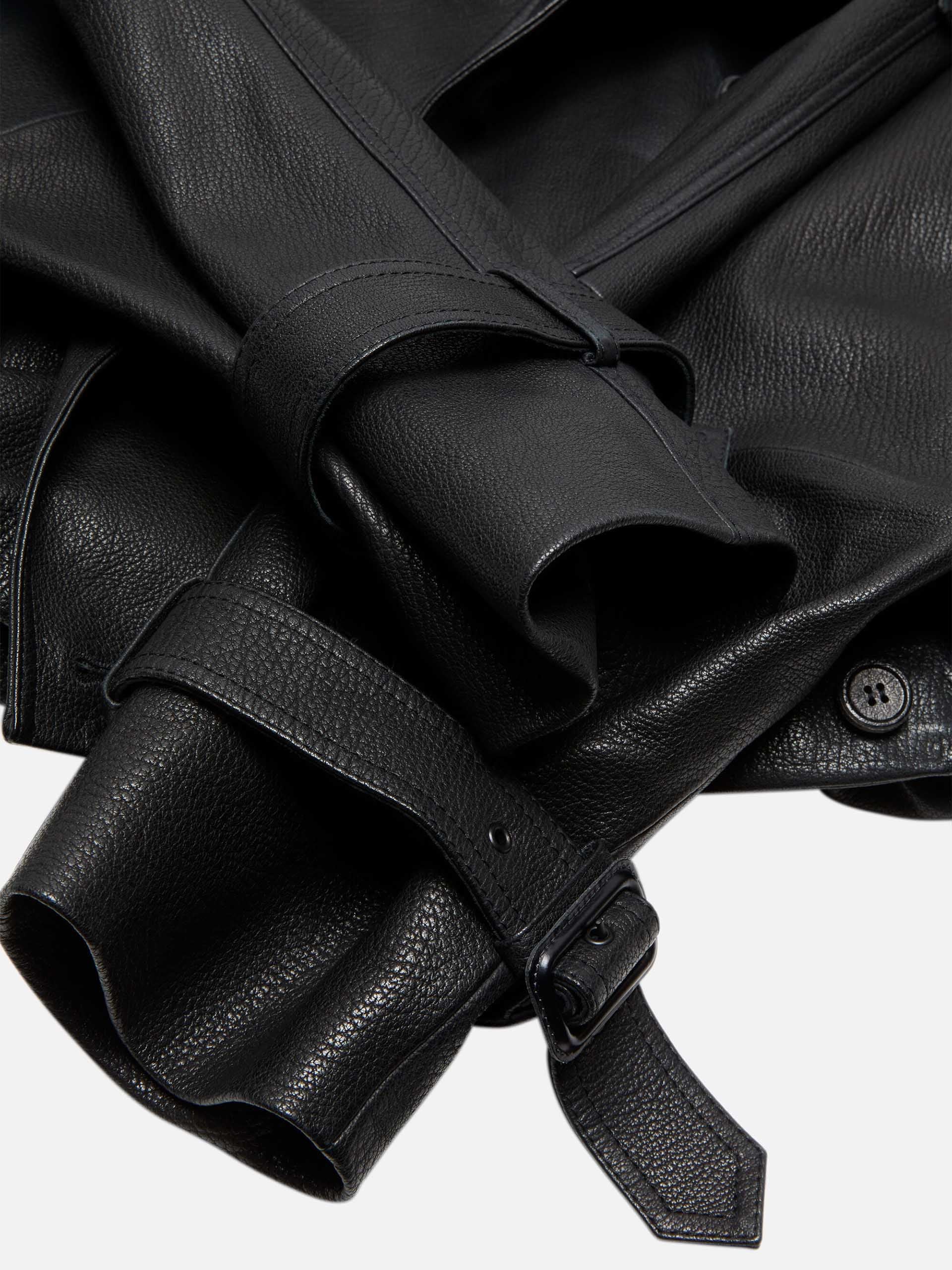 ACNE STUDIOS - Doppelreihige Lederjacke für Damen
