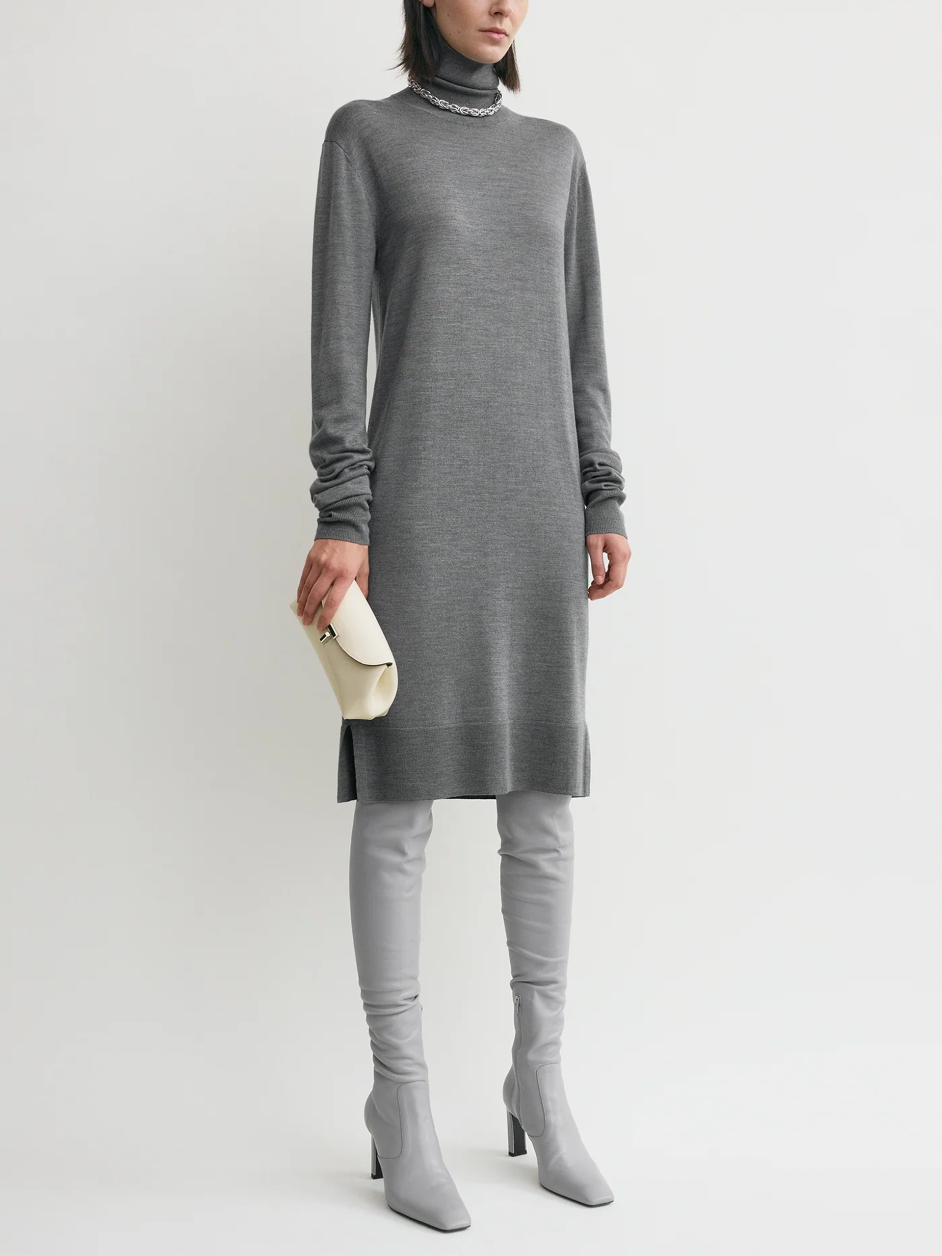 TOTEME - Strick-Kleid mit Rollkragen für Damen