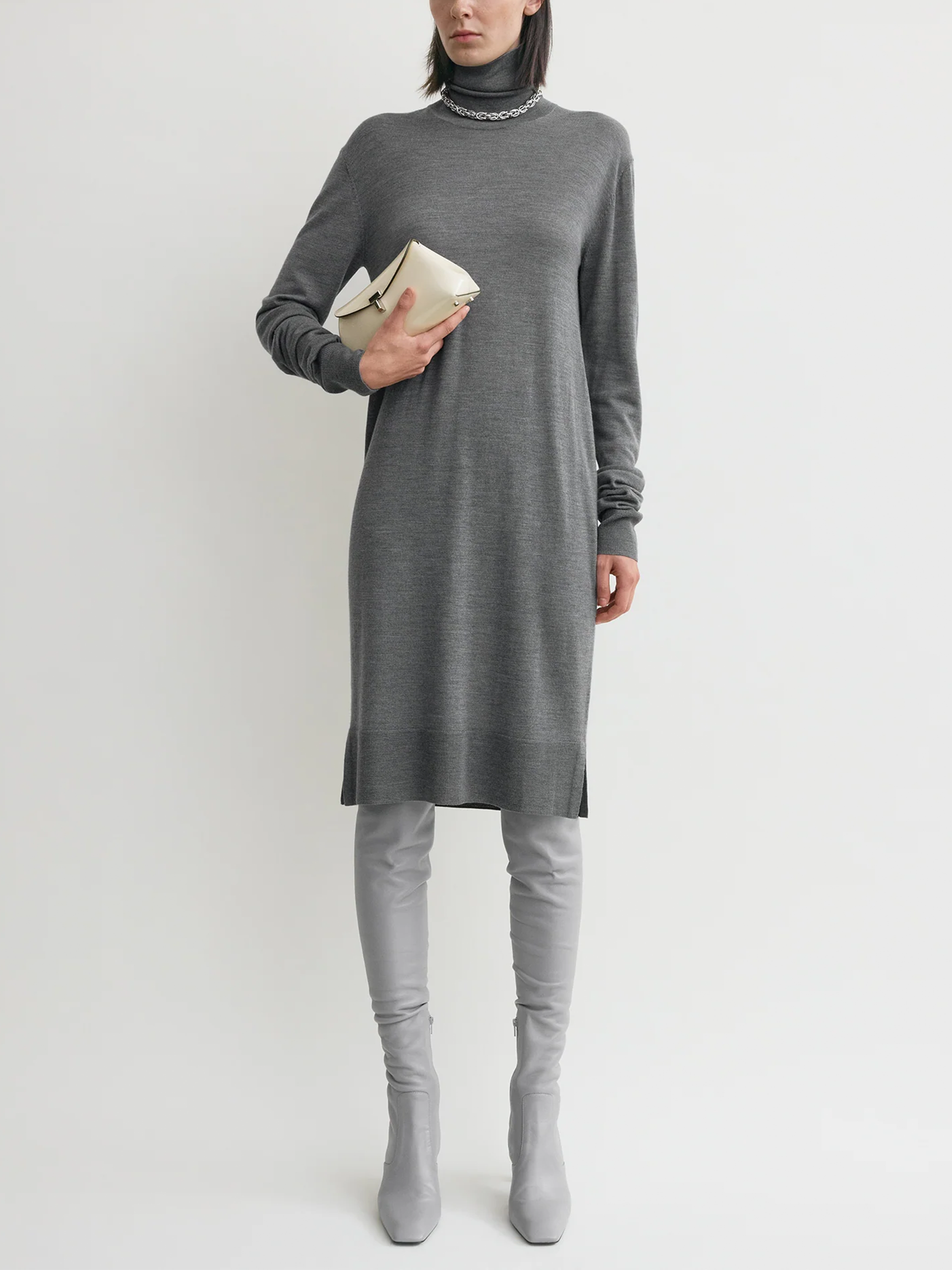 TOTEME - Strick-Kleid mit Rollkragen für Damen