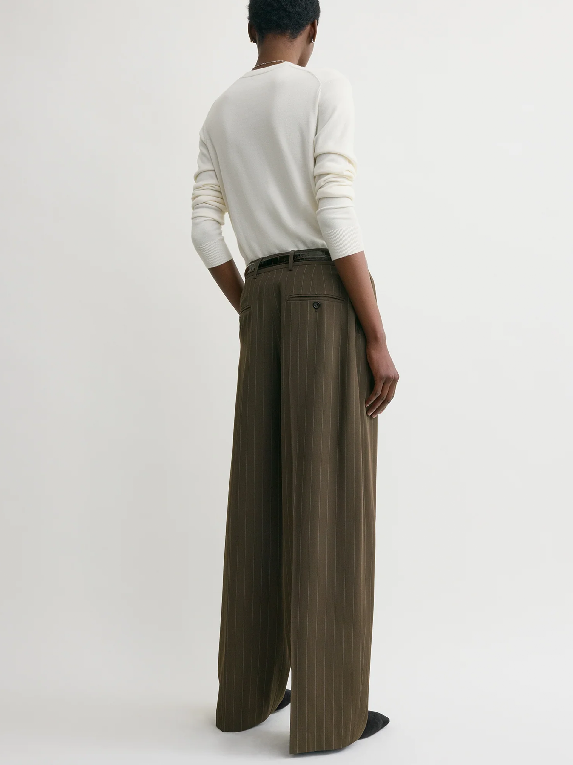 TOTEME - Weite Hose mit Nadelstreifen für Damen