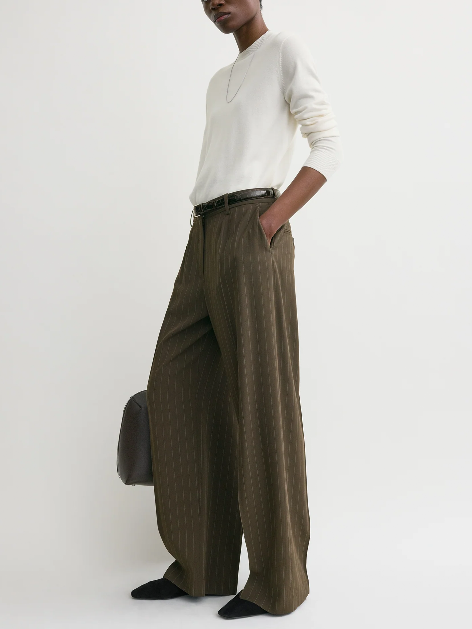 TOTEME - Weite Hose mit Nadelstreifen für Damen