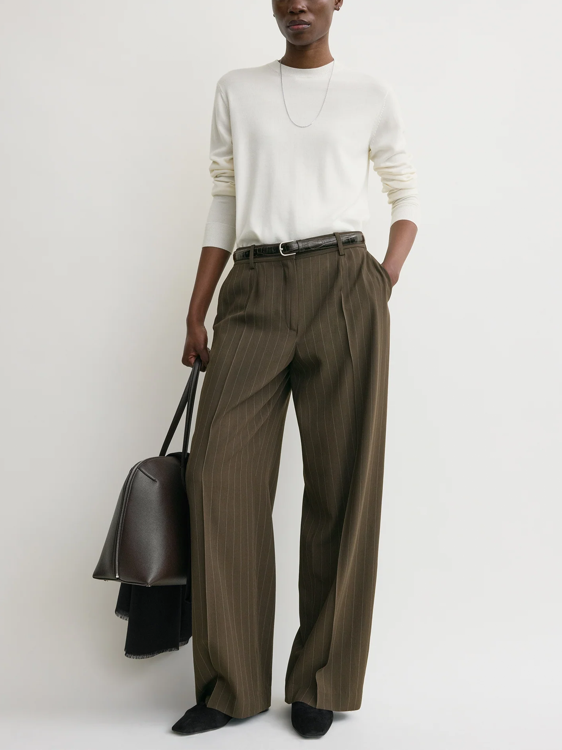 TOTEME - Weite Hose mit Nadelstreifen für Damen