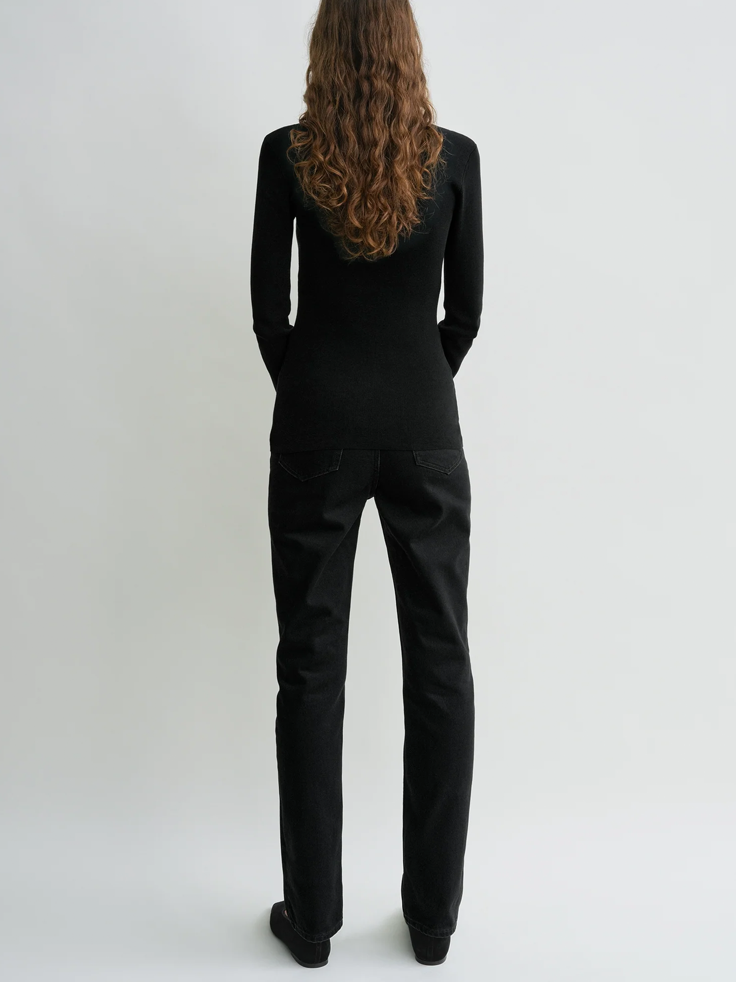 Top aus Baumwoll-Crêpe für Damen