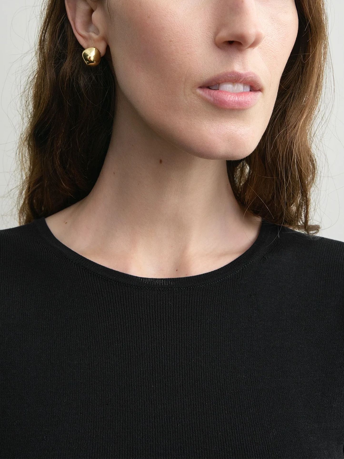 Top aus Baumwoll-Crêpe für Damen