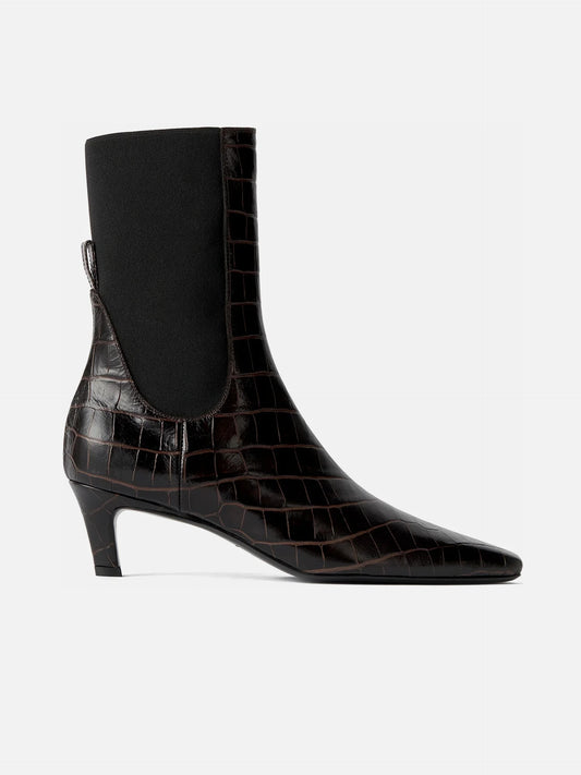 TOTEME - Stiefel mit Krokodil-Prägung für Damen